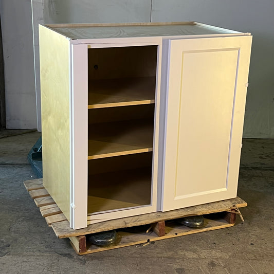 ZA@ Pallet of ROCKWELL INTERIOR DEISGN Profile Wall Cabinet 39" x 36"  Maple P.W3936-CUSW (AS-IS, Damage)