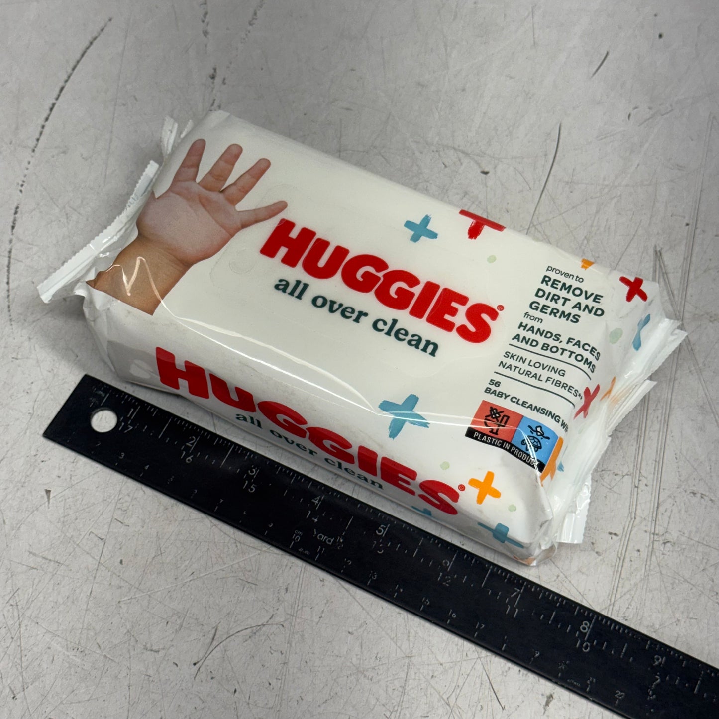 HUGGIES (3 PACK Of 56 Wipes) All Over Clean Baby Cleaning Wipes 61281537