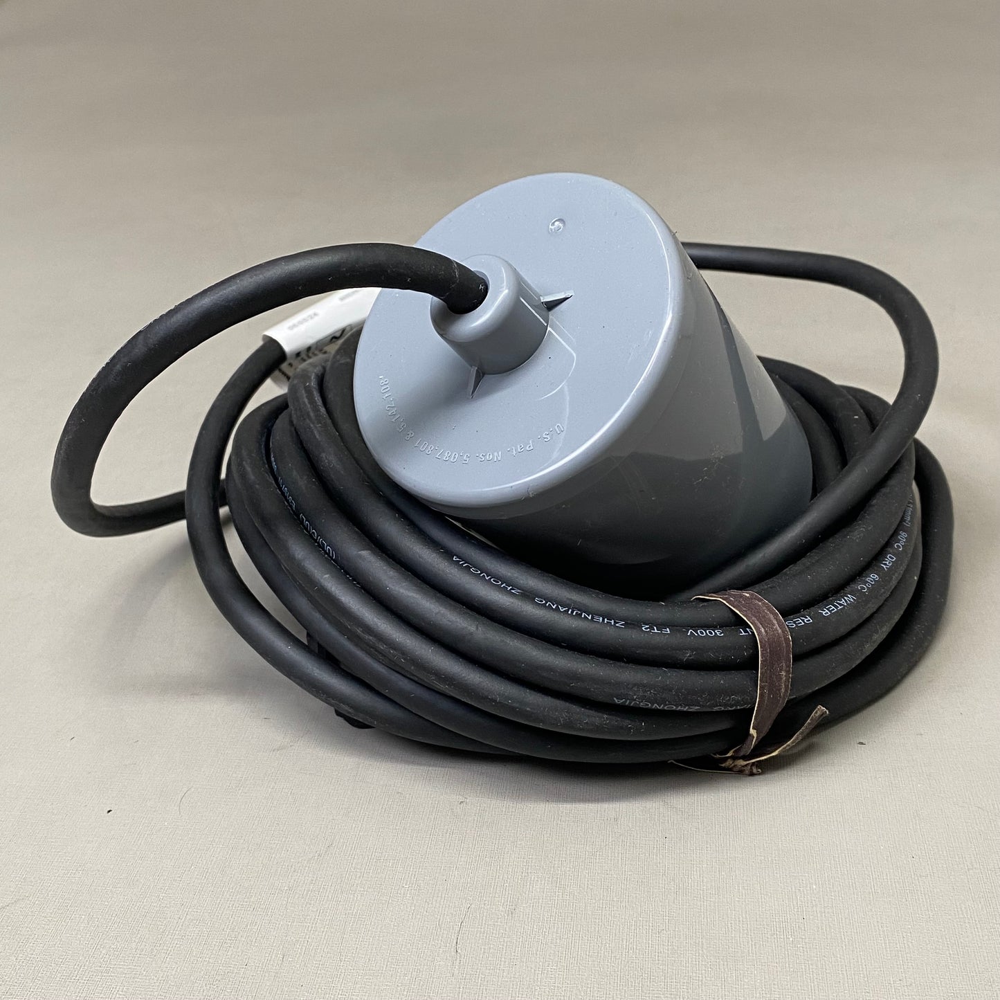 SJE Rhombus PumpMaster Pump Switch with Plug, 20Ft, 120V, Grey/Black