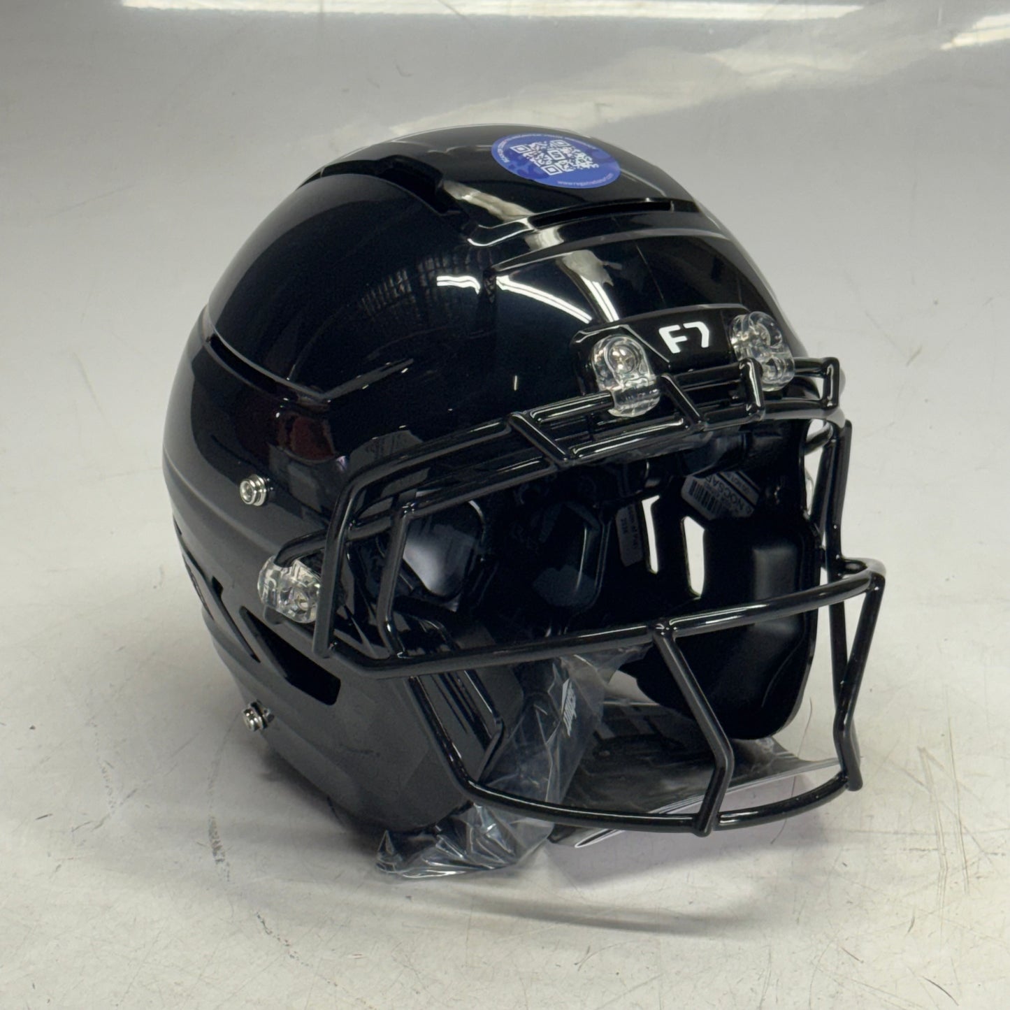 SCHUTT Helmet Fb F7 Air Youth XL Bk W/ Bk Sz XL 207500