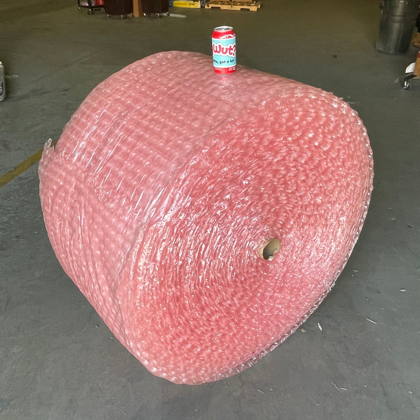 ULINE Anti-Static Bubble Roll 1/2”x 24”x 250’ S-1269P Pink