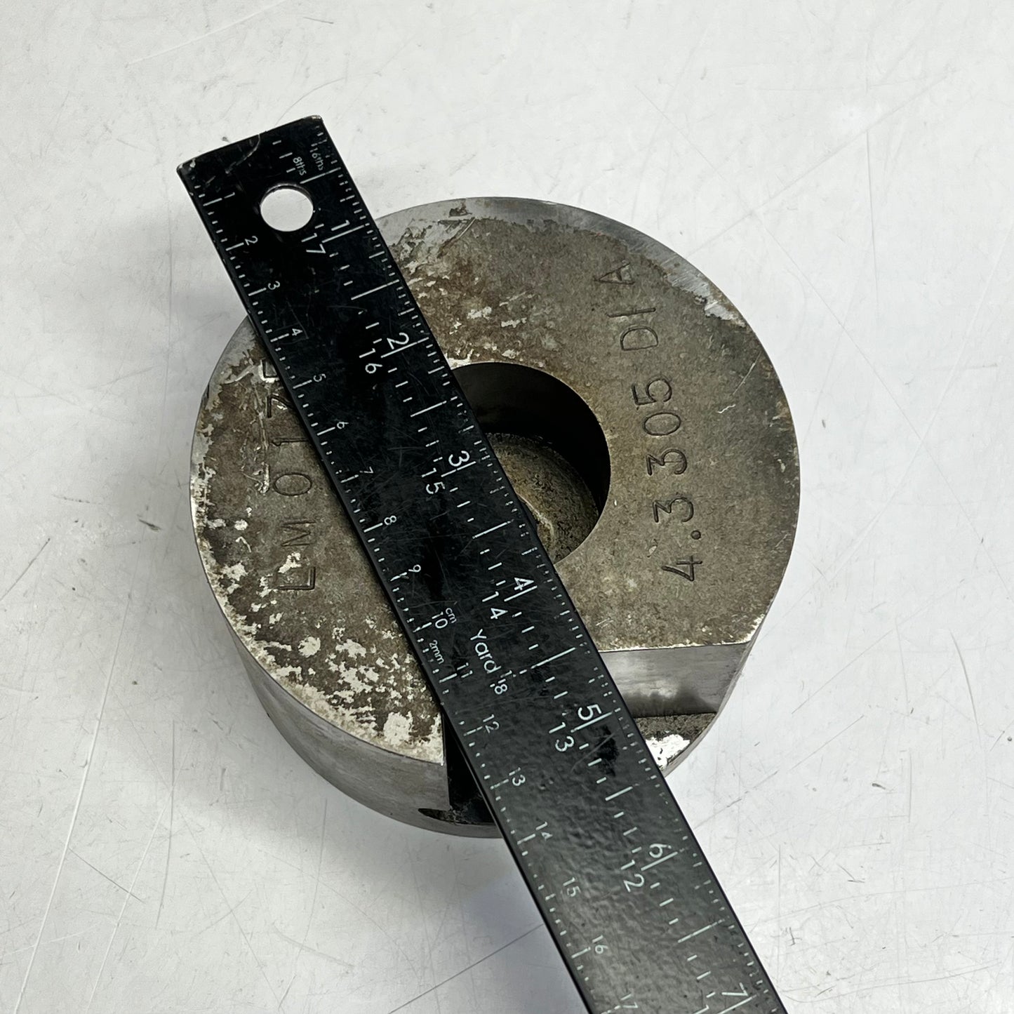 (2 PACK) Tool Holder Cutting Heads For CNC Machining ~5.5" Dia - ~5-7/16" (Used)