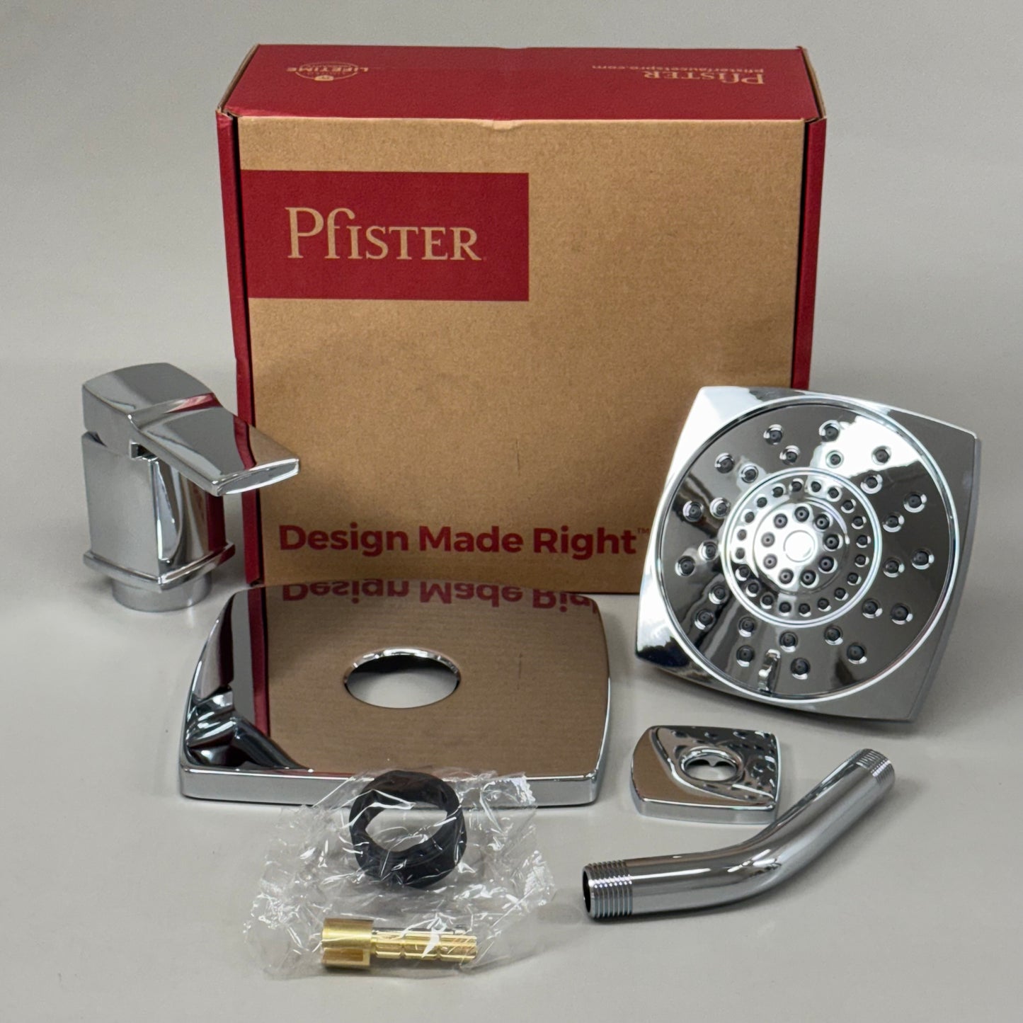 PFISTER Bathroom Shower Faucet Polished Chrome L09222023