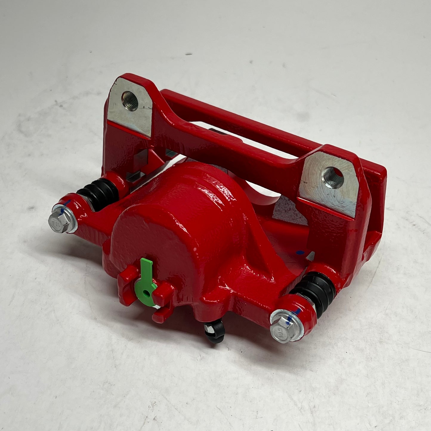 POWER STOP Disc Brake Caliper Set Cast Iron Powdercoated W/ Bracke Red S2808
