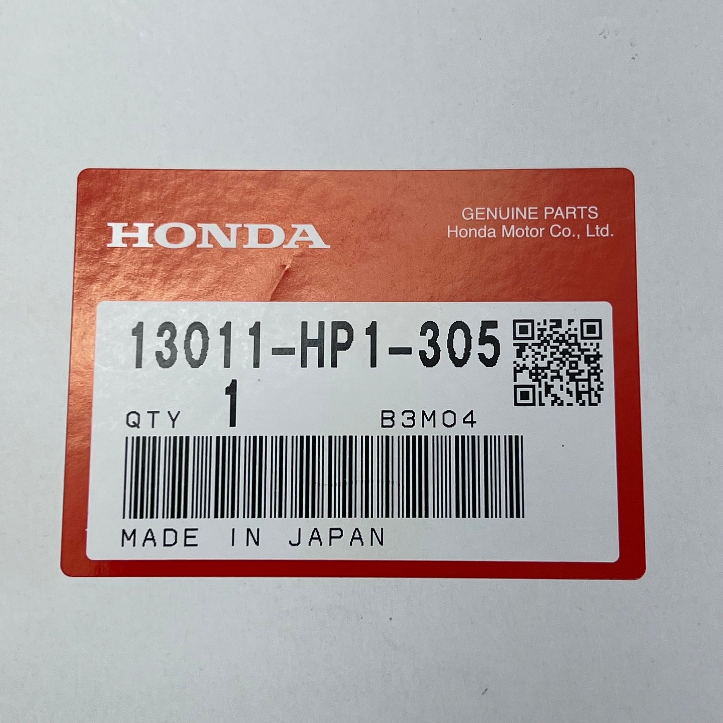 HONDA Piston Ring Set for TRX450R (KICK START) Genuine OEM 13011-HP1-305