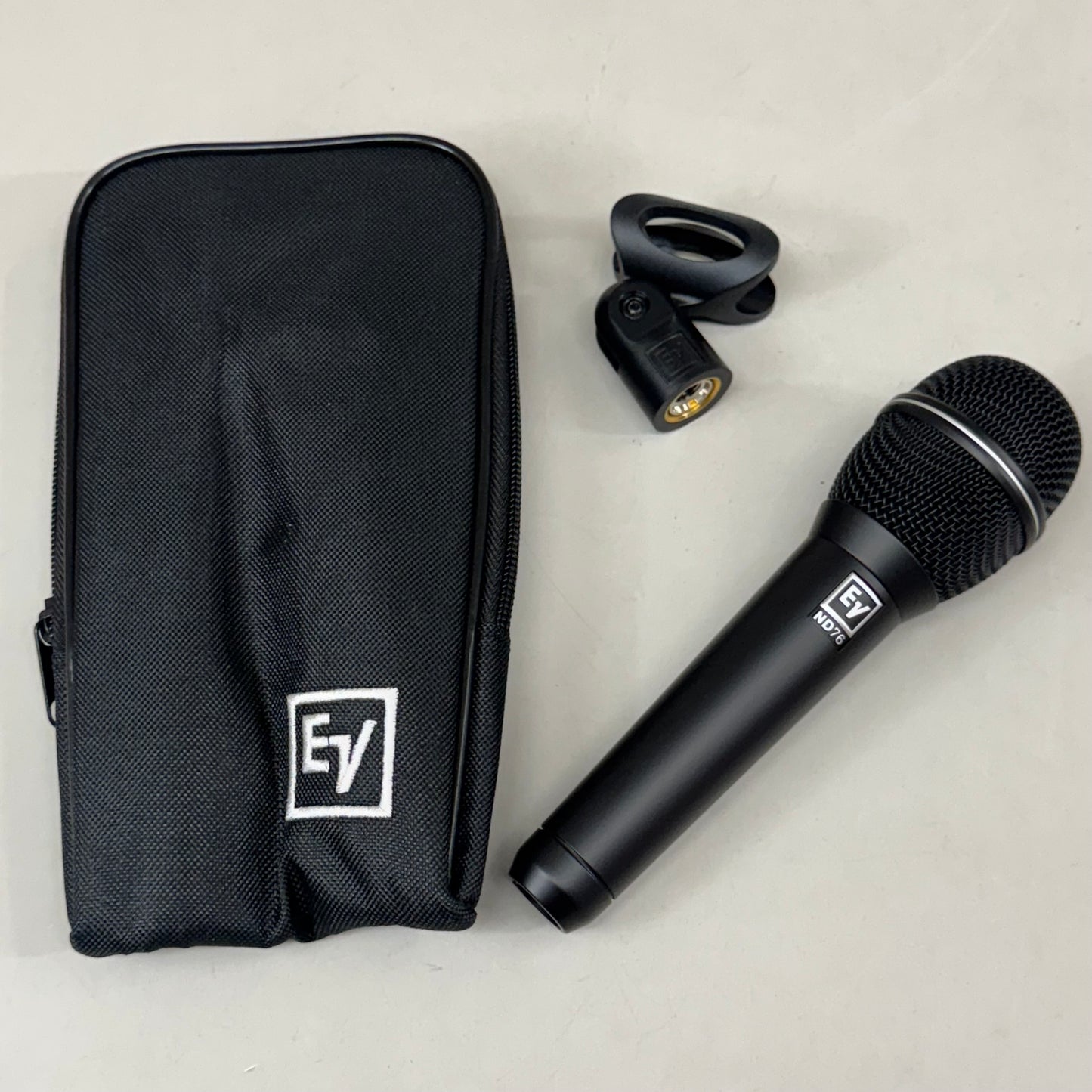 ELECTRO-VOICE Dynamic Supercardioid Vocal Microphone Black ND76