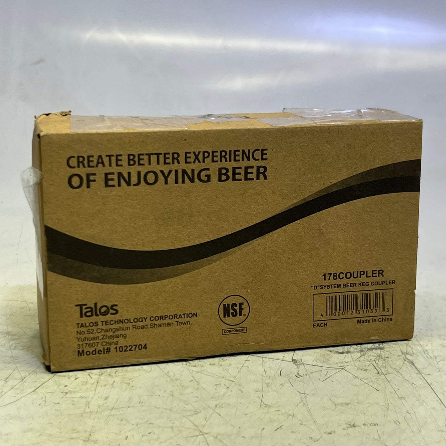 TALOS "D" System Beer Keg Coupler 1022704