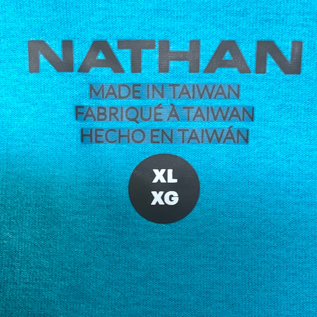 NATHAN 365 Hooded Long Sleeve Shirt Women's Sz XL Peacock Blue NS50080-60139-XL  (New)