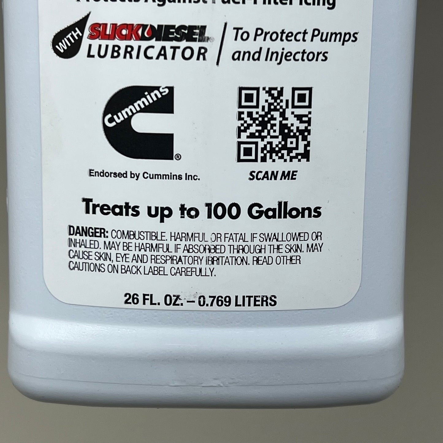 CUMMINS Diesel Fuel Supplement Cetane Boost Winterizer Antigel 64oz 106406