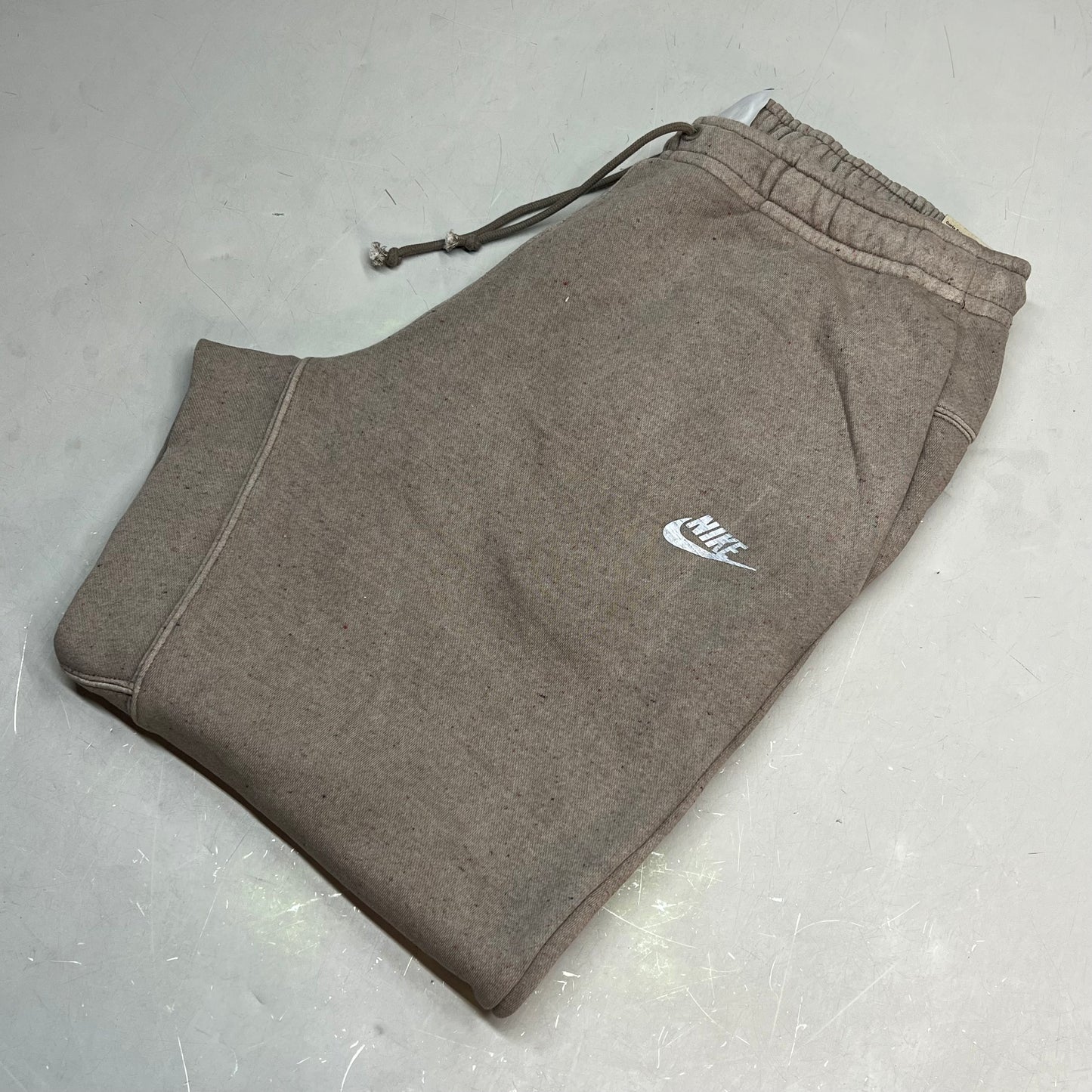 NIKE Club Sweat Soft Fleece Sweat Pants  Men's Sz XL Dark Driftwood DQ4665