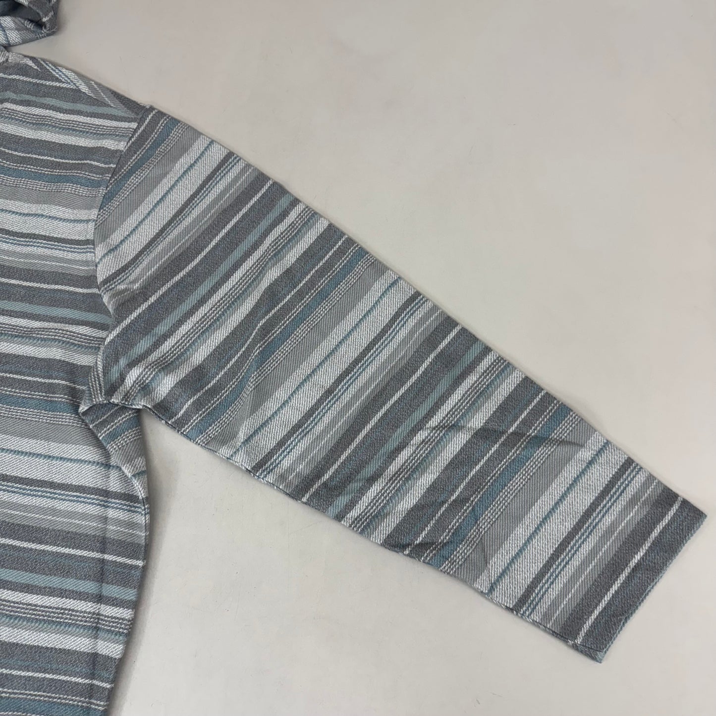 O'NEILL On Bavaro Stripe Button Pullover  Men's Sz 5XL Grey 002482891