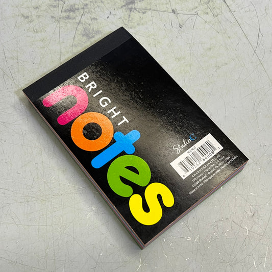 ZA@ STUDIO C (6 PACK) Bright Colors Notepad Gum Top Bound Pad 170 Sheets Neon