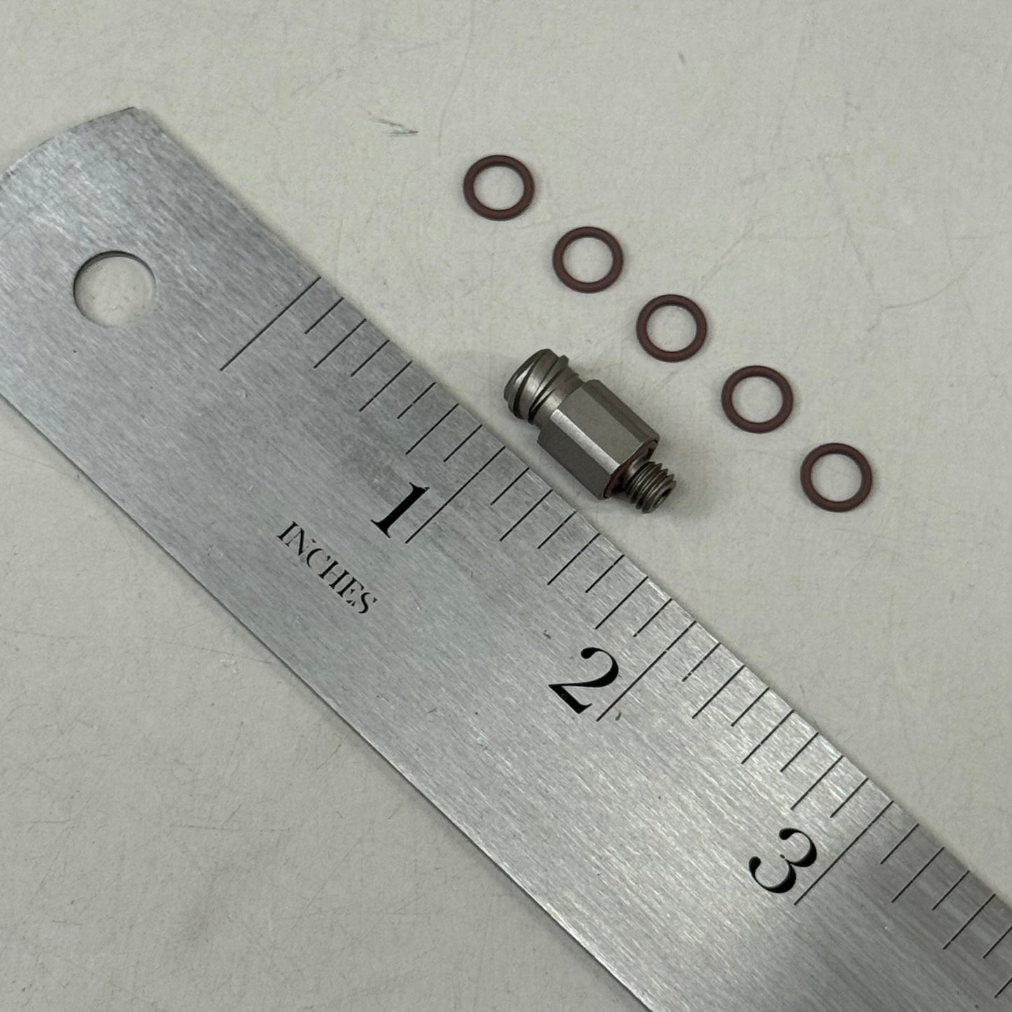 NORDSON Kit Fitting M5 O X Fem Luer Lock Str 7362606