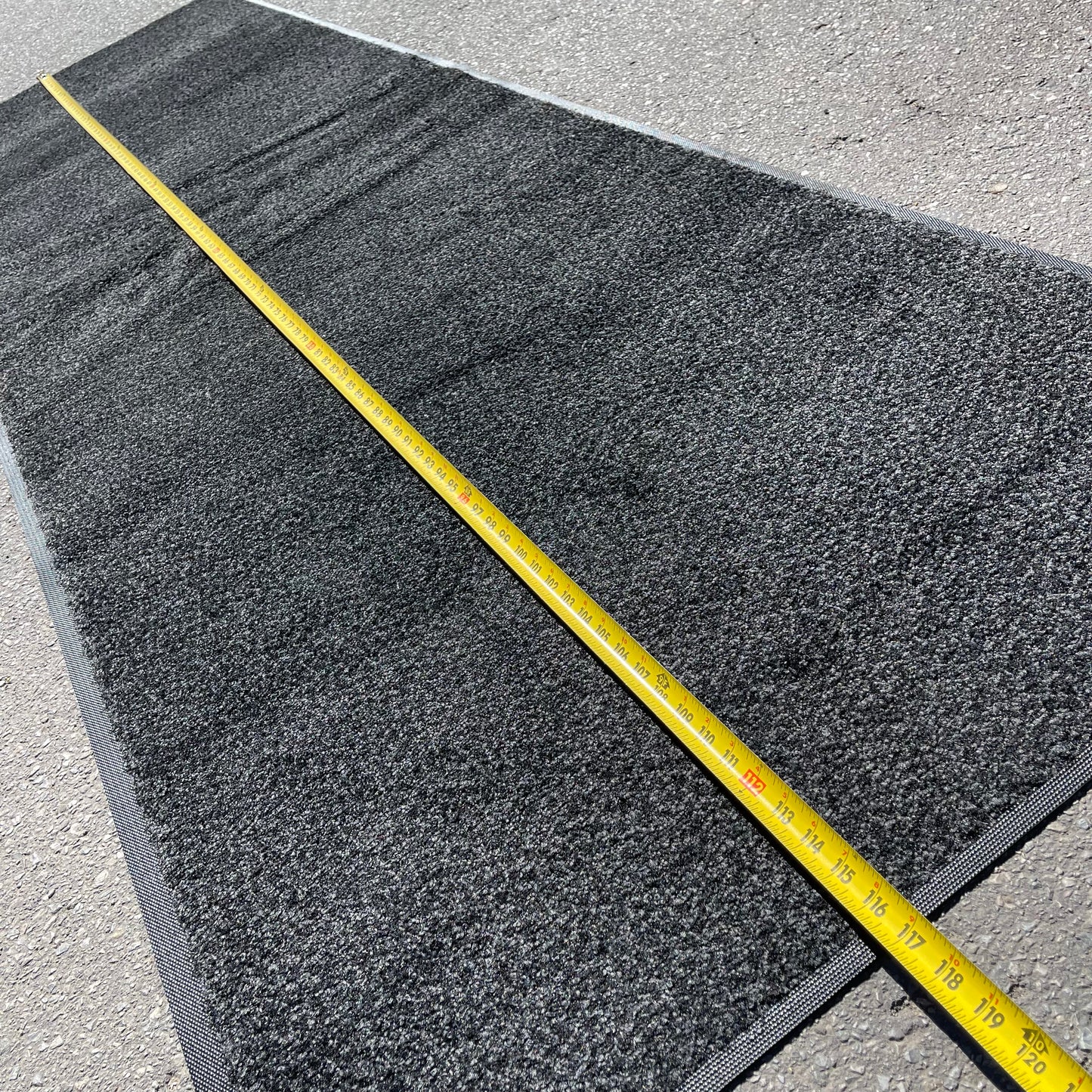 Z@ CLASSIC SOLUTIONS Floor Mat 3’x10’ Charcoal Heather S007027288 (New)