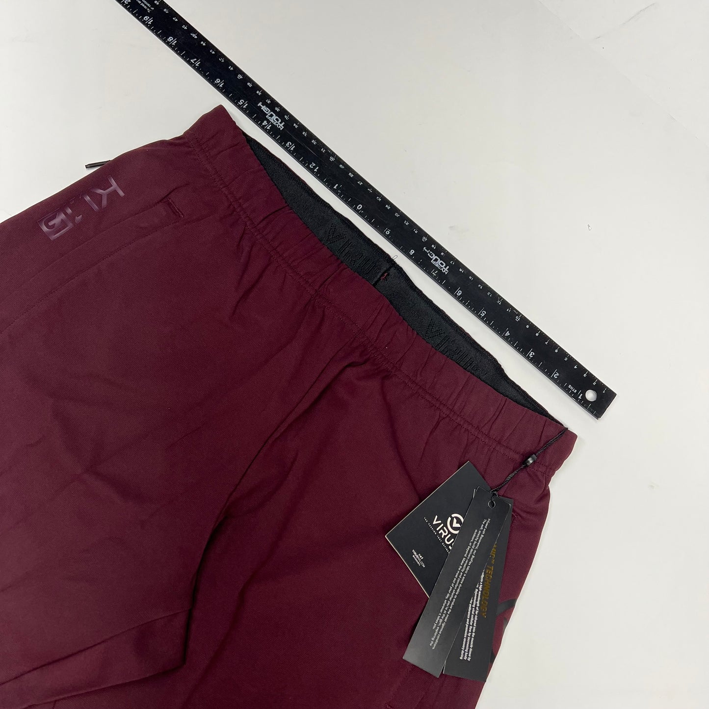 ICONX Kl1.5 Jogger Combines Bioceramic Bioflex Men's Sz M Maroon/Black