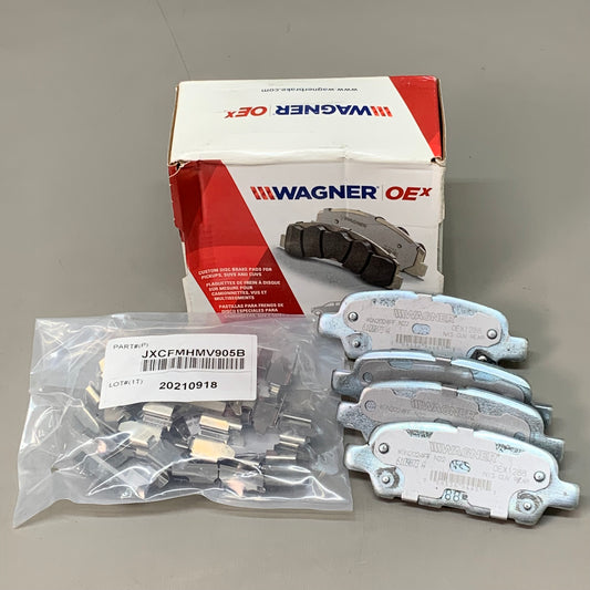 WAGNER OEx Premium Ceramic Disc Brake Pad Set 4 1/2" x 1 1/2" OEX1288