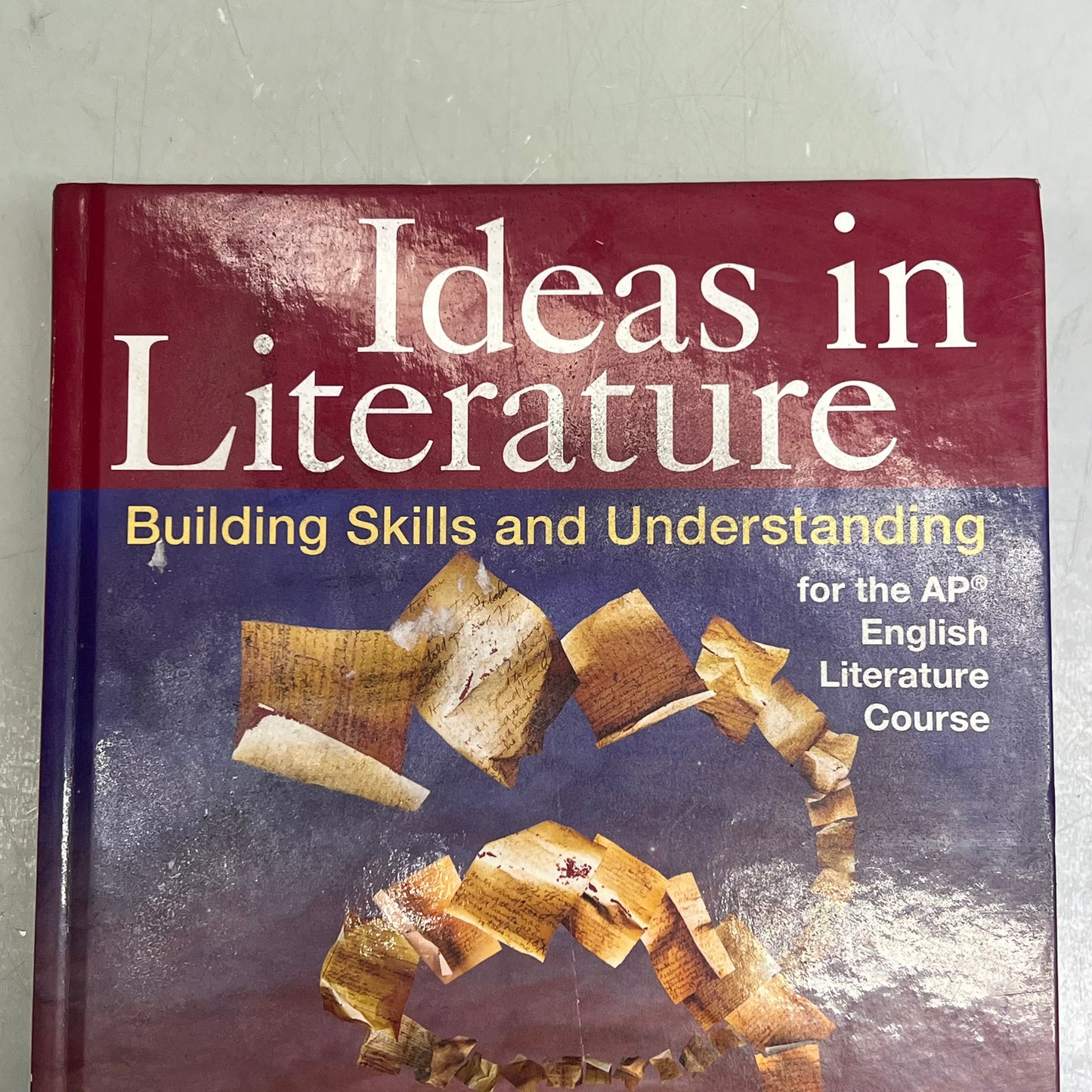IDEAS IN LITERATURE AP English Literature Course Hardback Book 1st Ed (As-is)