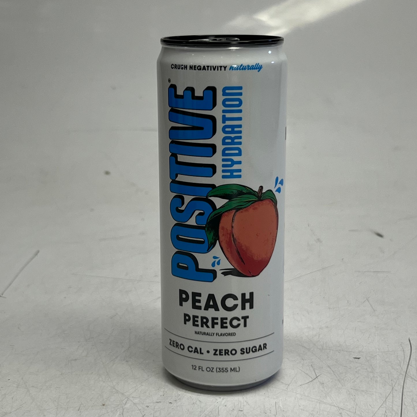 ZA@ POSITIVE (24 PACK) Hydration Peach Perfect 12 fl. oz. BB 02/27