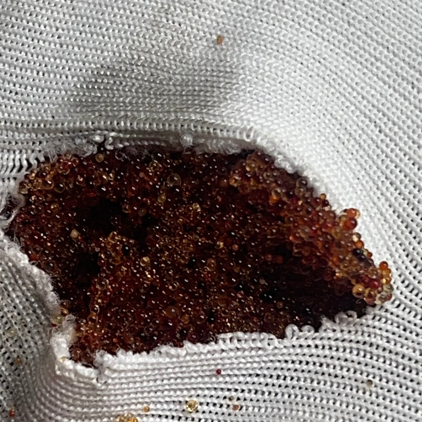 (21 POUNDS) Regenerated Resin Beads for Water Filtration Red/Orange/Clear