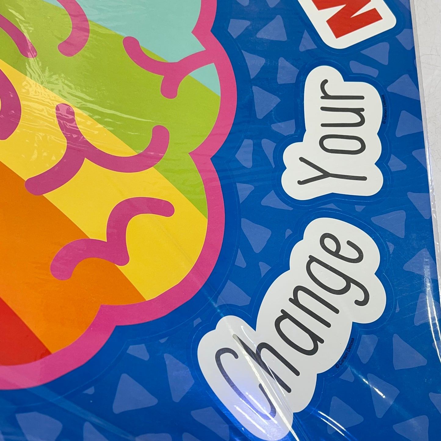 CARSON DELLOSA (2 PACK) Bulletin Board Set Posters Growth Mindset 29 Pieces