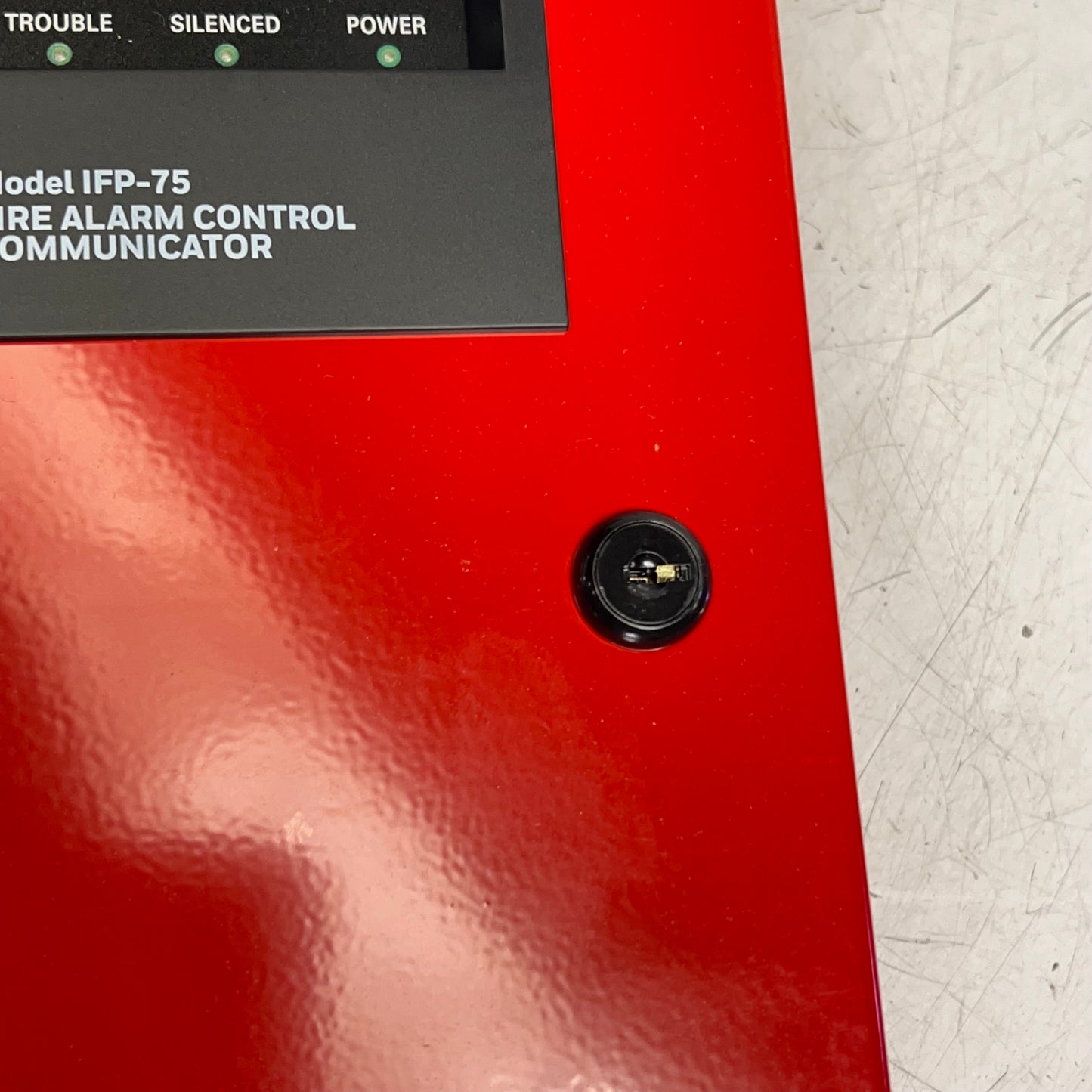 HONEYWELL Silent Knight Fire Alarm Control Panel In Cabinet 19x16x3 Red IFP-75