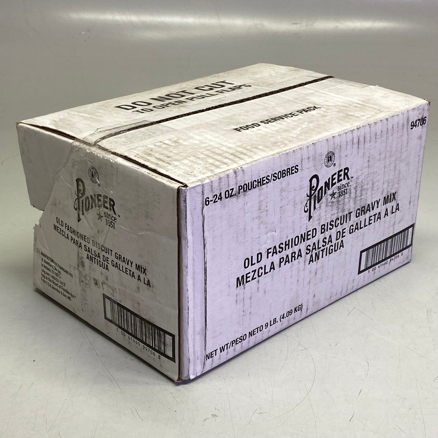 PIONEER (6 PACK) Old Fashioned Biscuit Gravy Mix 24 oz 94706