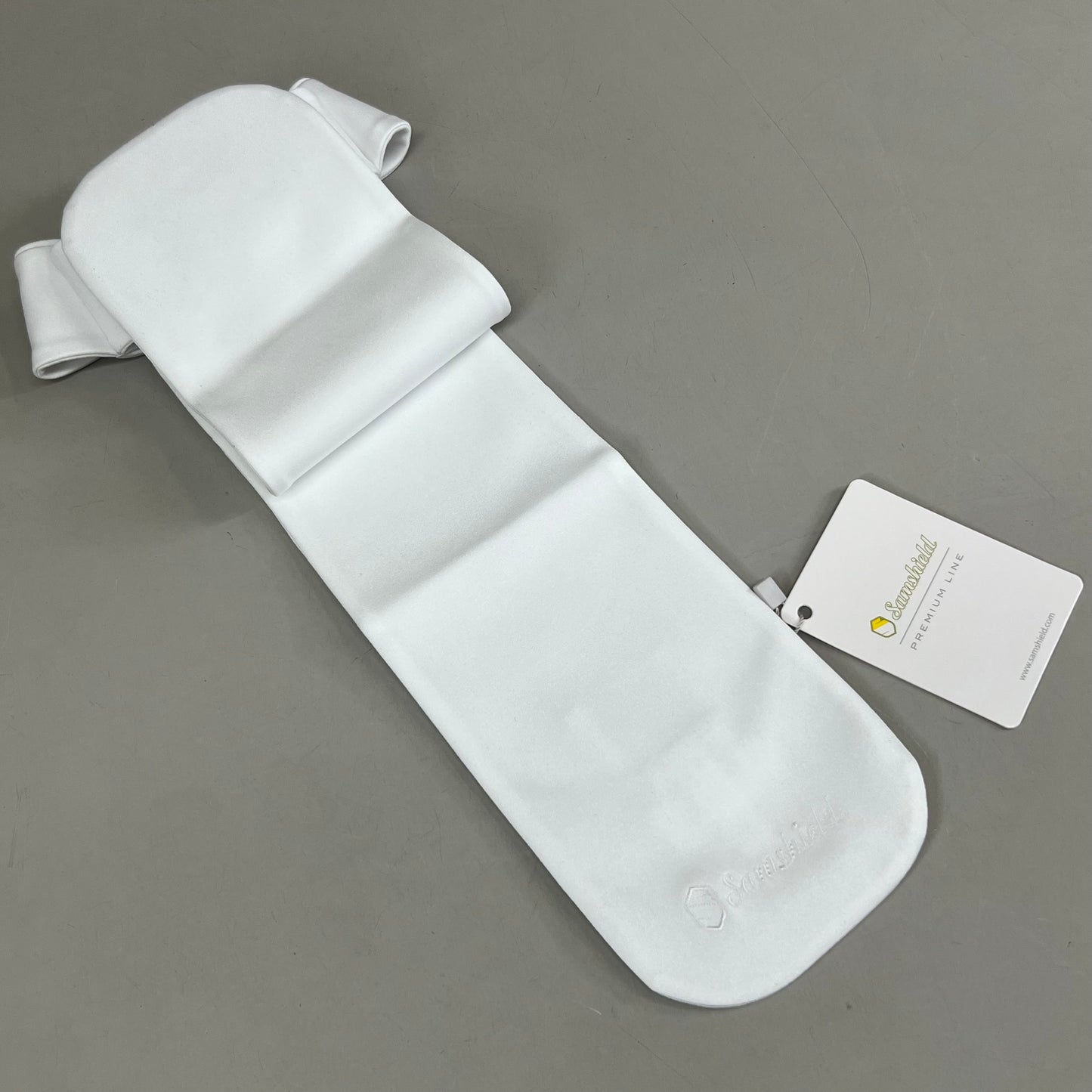 SAMSHIELD Plastron White Equestrian Riding Tie Women's Sz XS/S White