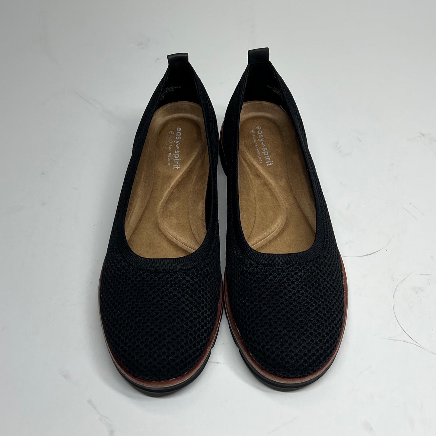 EASY SPIRIT Kellina Slip-on Flats Ultra Lightweight Women's Sz 9.5M Black (As-Is)