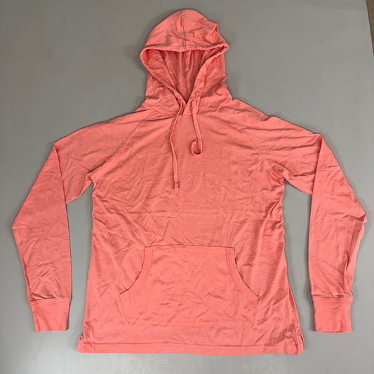 US APPAREL Vintage Jersey Pullover Hoodie Small Coral MJP1036