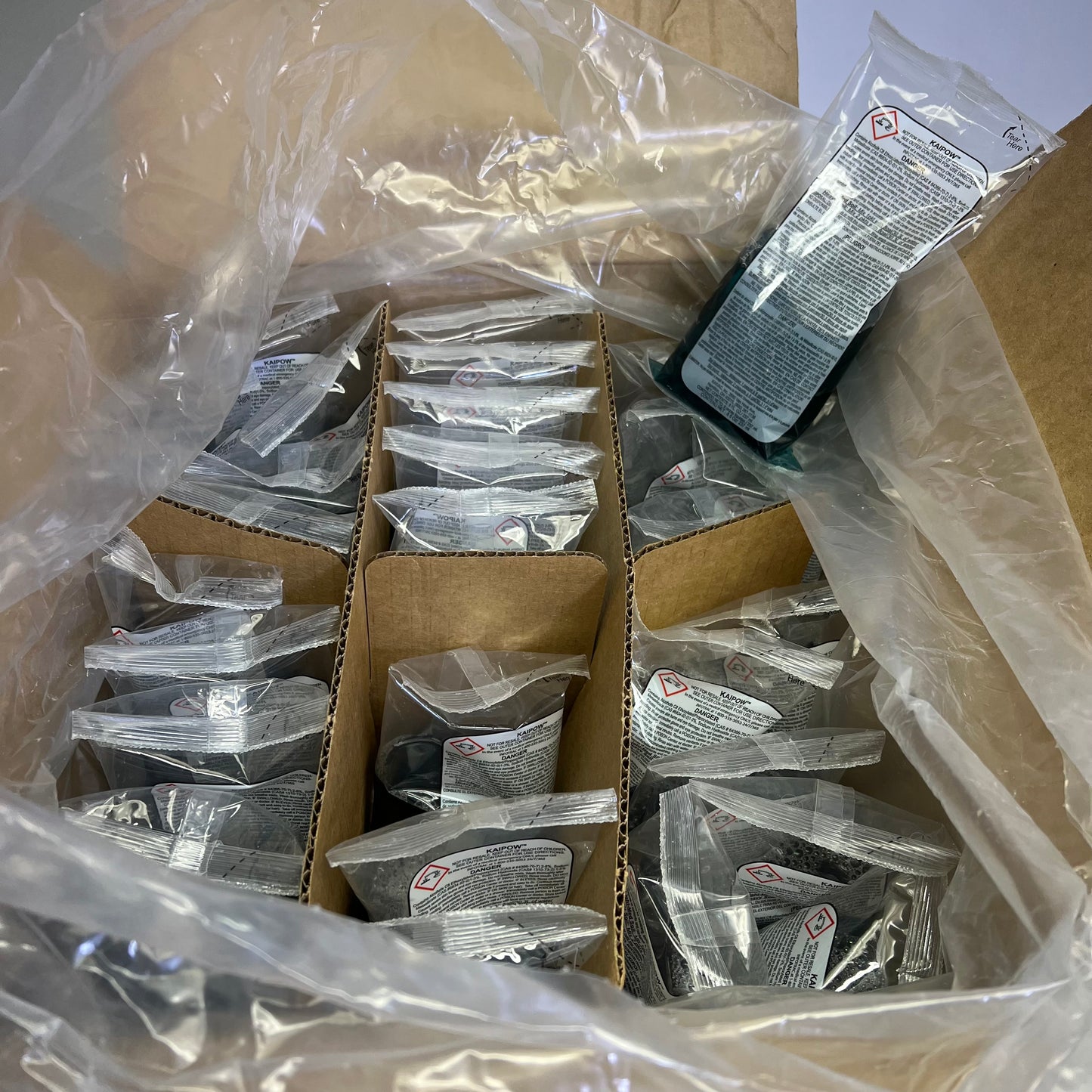 KAIPOW (30 PACK, 8oz EACH) General Purpose Degreaser Packets for Wet Vacuums