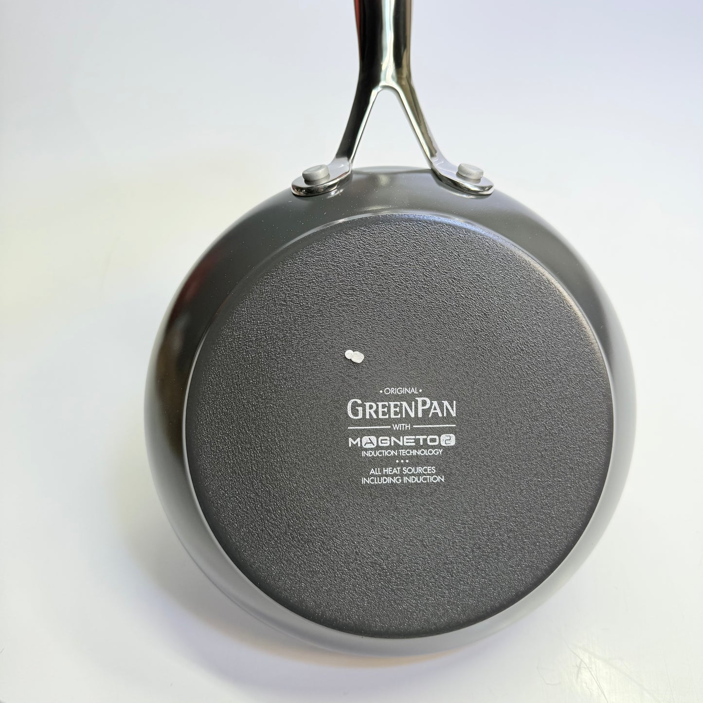 THE ORIGINAL GREEN PAN Valencia Pro 8" Frypan Ceramic Nonstick Gray PFAS Free