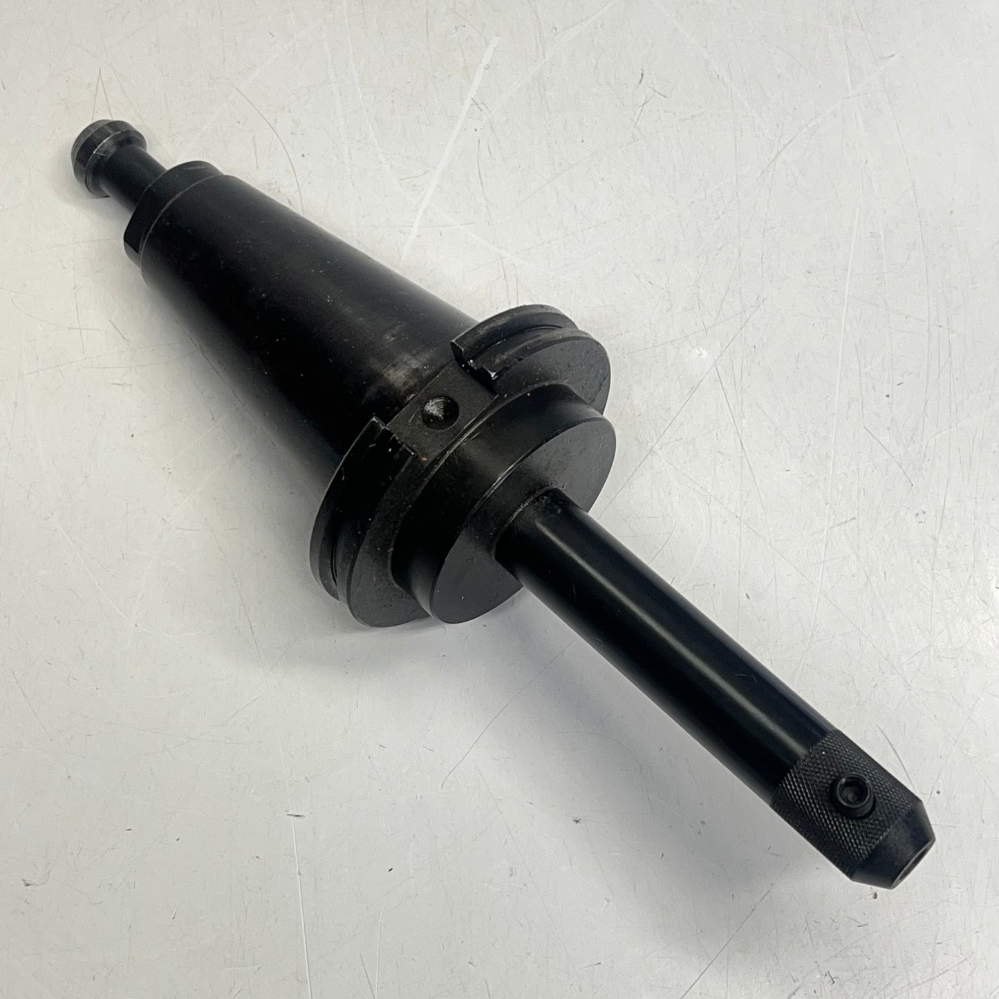 KENNAMETAL Cat50 Taper Shank End Mill Holder 3/8" Hole Dia CV50EM038650 (Used)