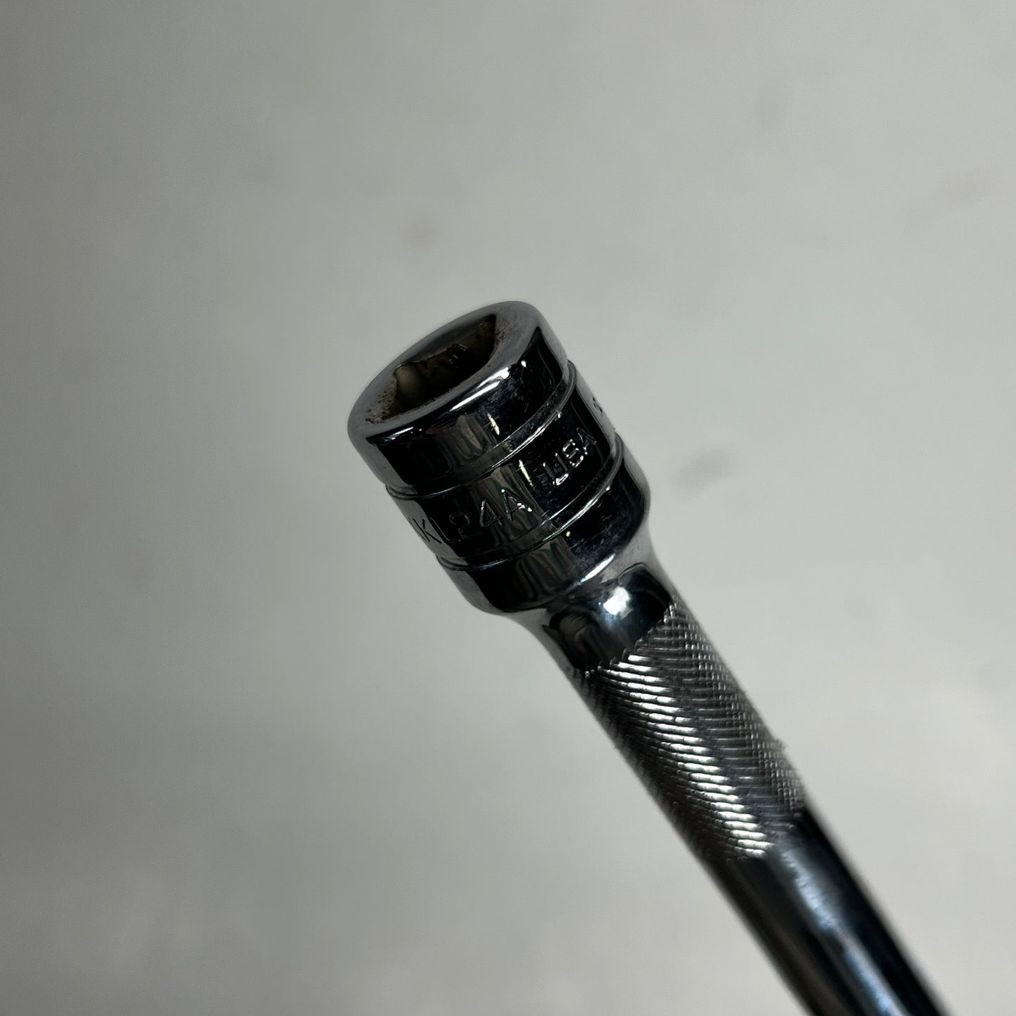 SNAP ON Quick Release Locking Knurled Extension 24" - 3/8" Drive Chrome FXKL24A