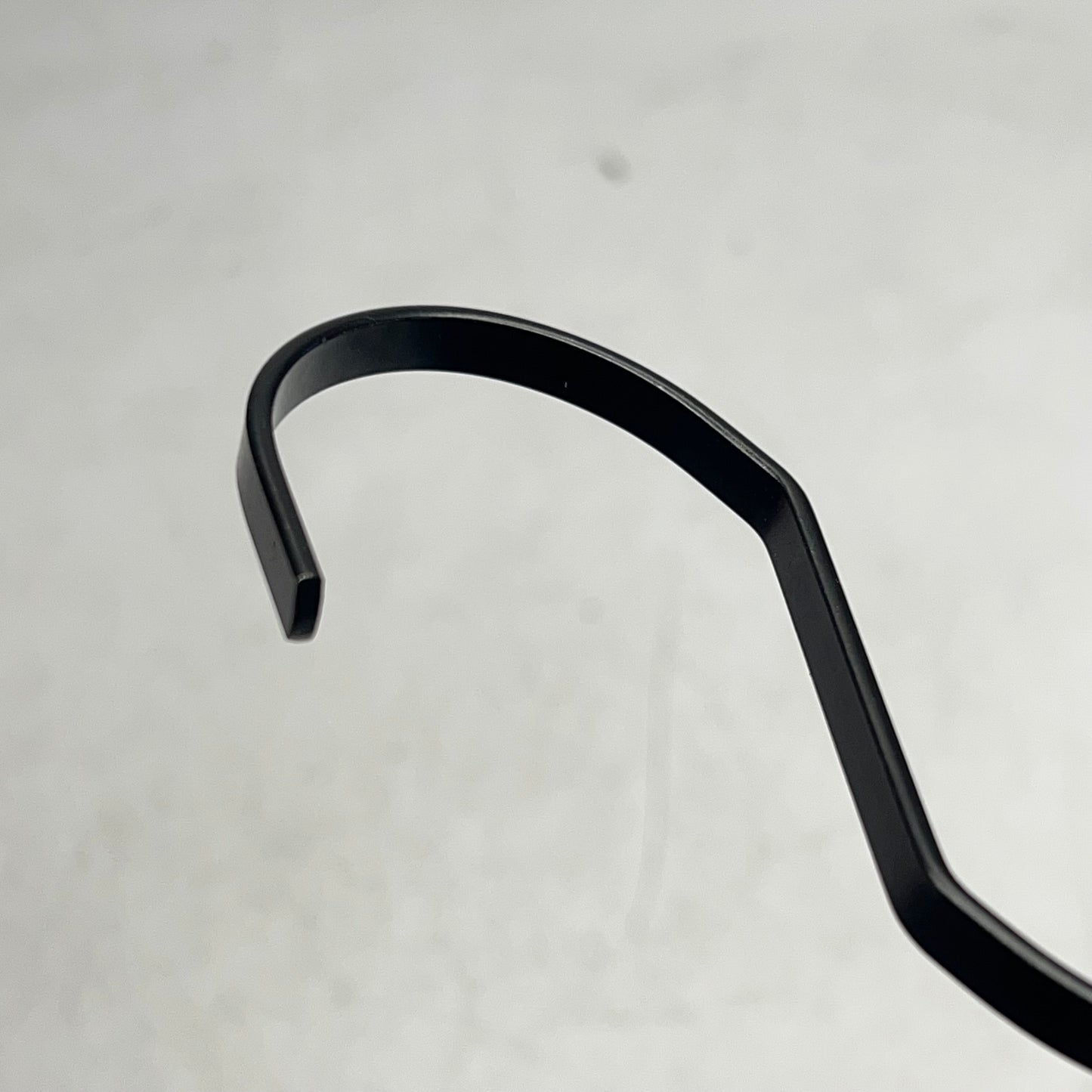 (LOT OF 12) Closet Hooks for Purses, Belts Etc 4.5" Black