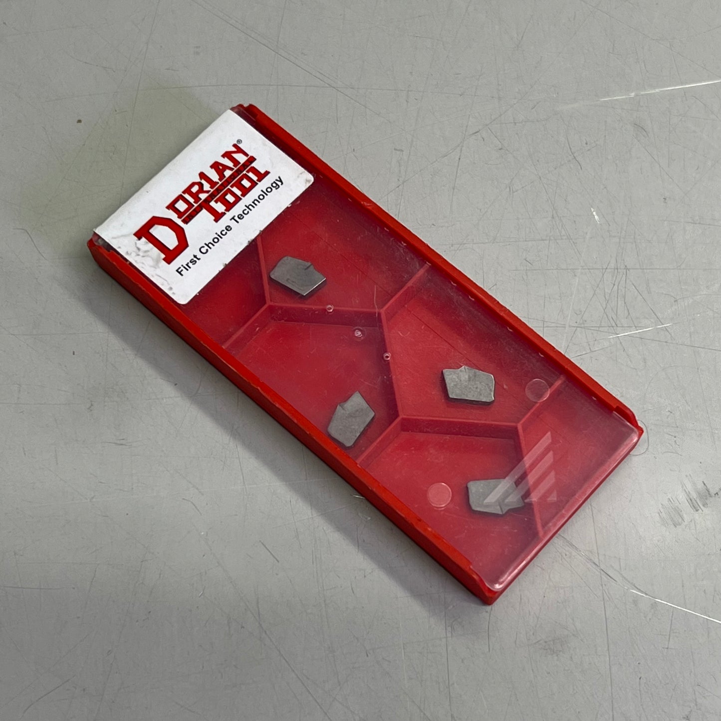 DORIAN TOOL Carbide Cutting Inserts Steel/Stainless Steel 2.4mm W SGTN-2.4-DP25