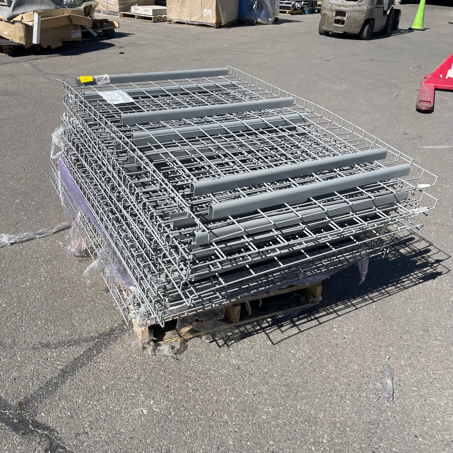 Z@ (20 PACK) NASHVILLE WIRE Pallet Rack Welded Wire Decking Light Grey D3652AA3B1 (New)