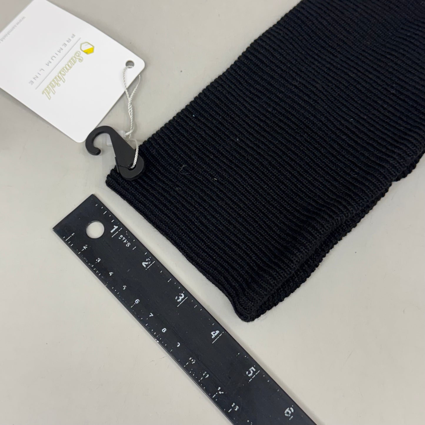 SAMSHIELD Kylie Equestrian Headband Women's One Size Moonless Night Black