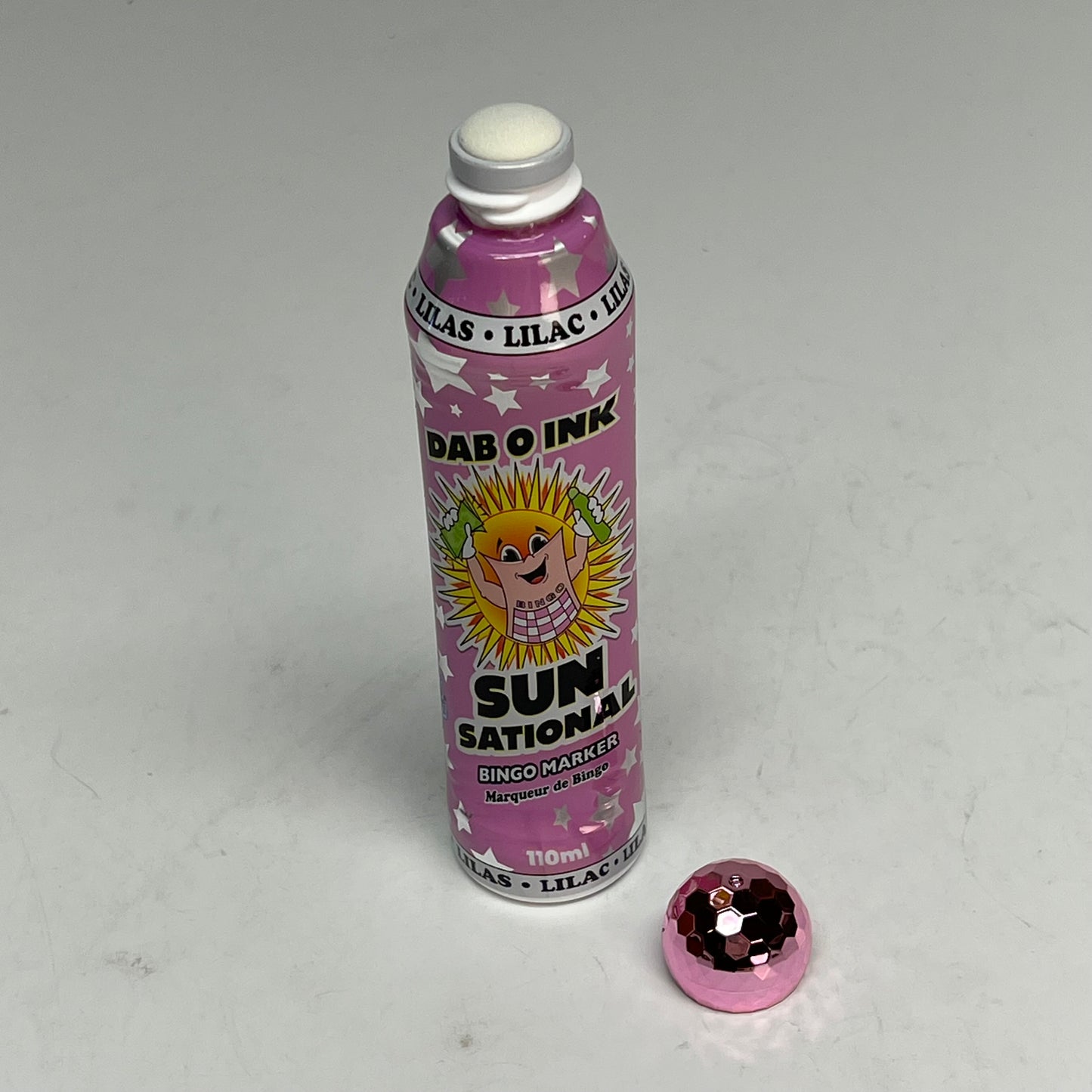 DAB O INK (12 PACK) Sun Sational Bingo Marker Bright Ink 110ml/4oz Lilac D26