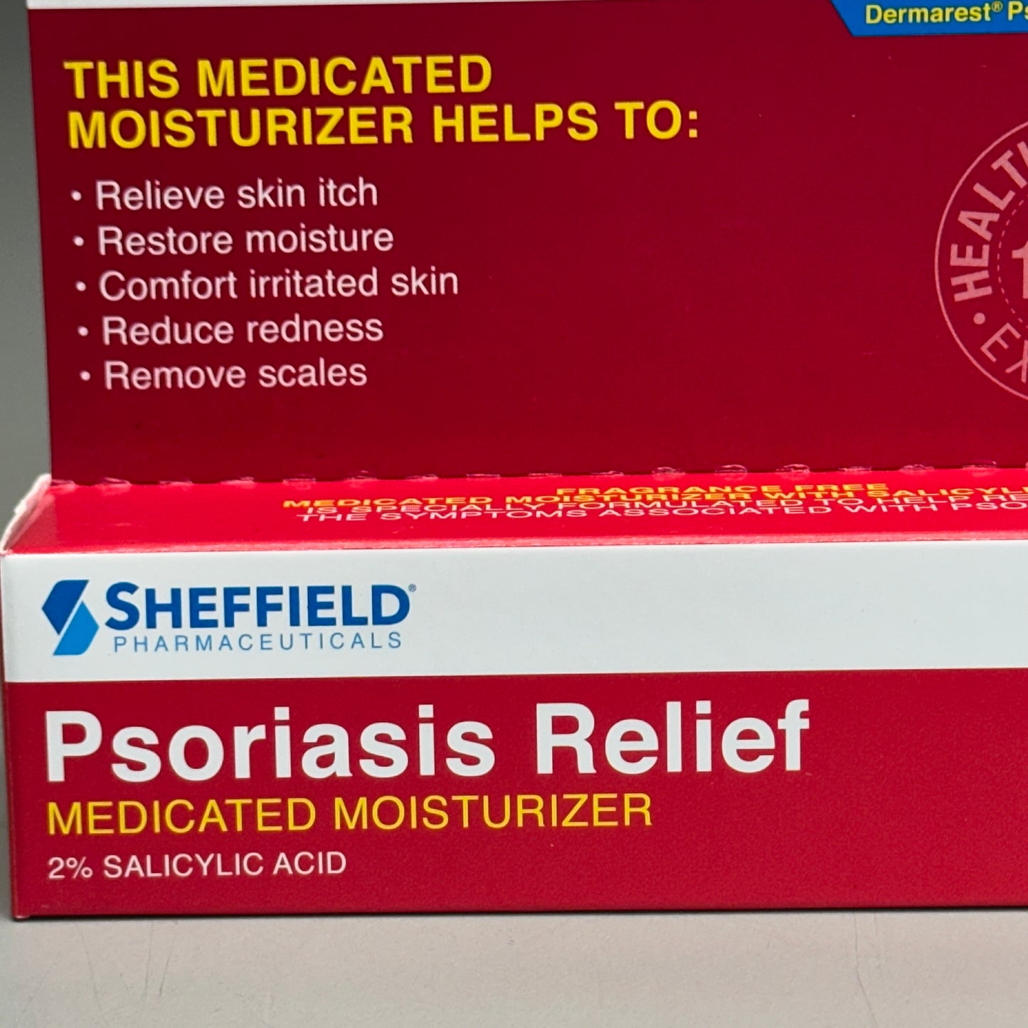 SHEFFIELD Psoriasis Relief Medicated Moisturizer 1 oz