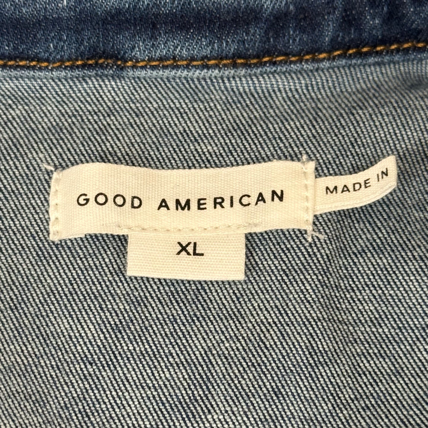 GOOD AMERICAN Fit For Success JumpSuit X-Large Indigo594 GFFS478