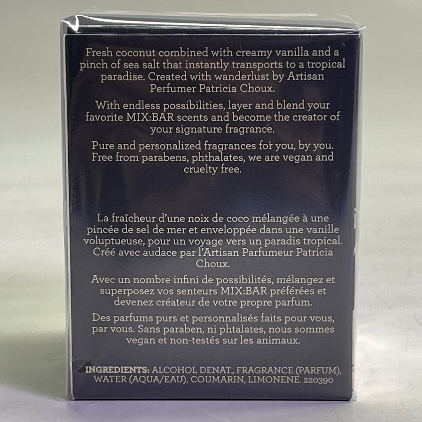 MIX:BAR Coconut Palm Eau De Parfum N°08 1.7 fl oz Clear 052-05-1948