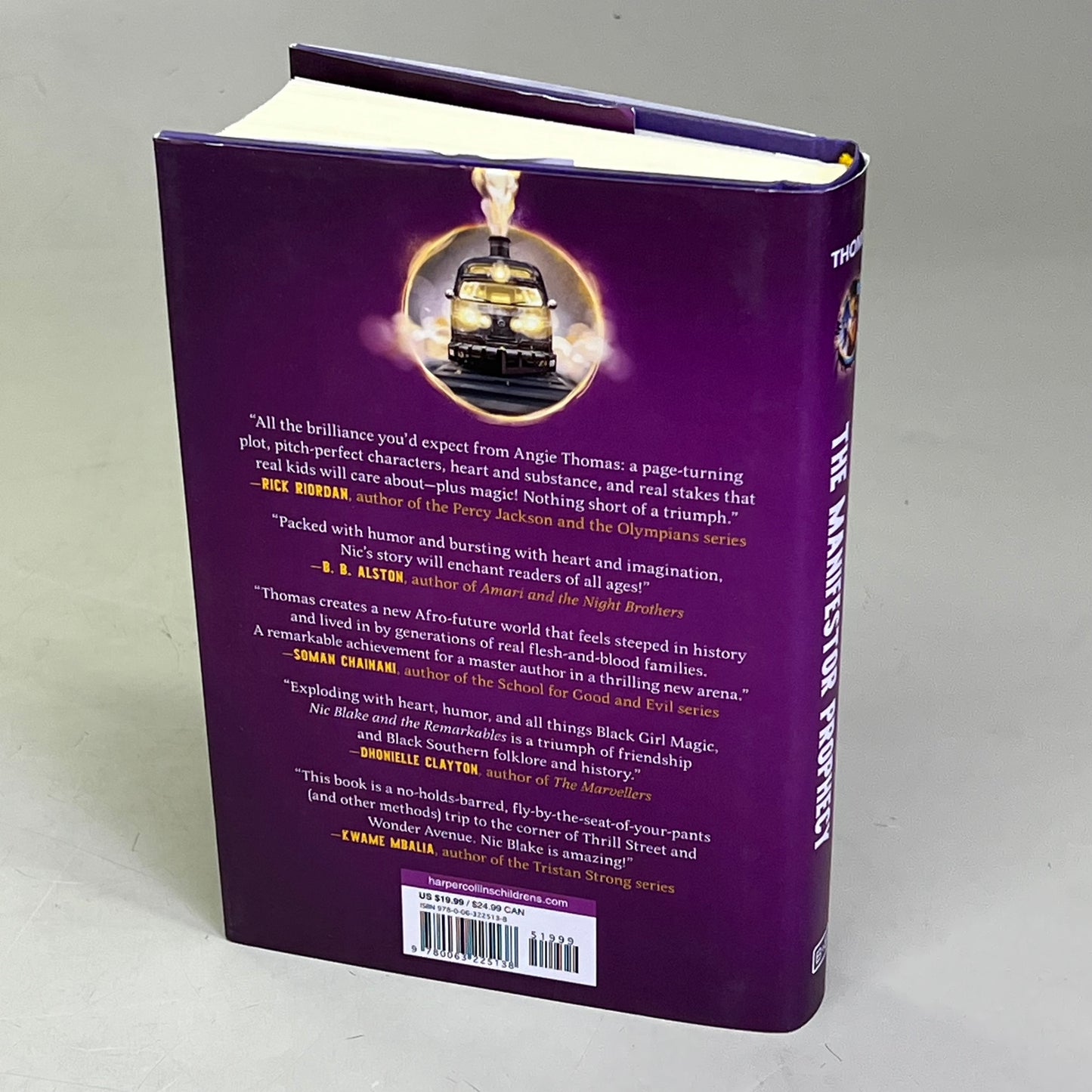 NIC BLAKE & THE REMARKABLES  The Manifestor Prophecy Hardcover By Angie Thomas