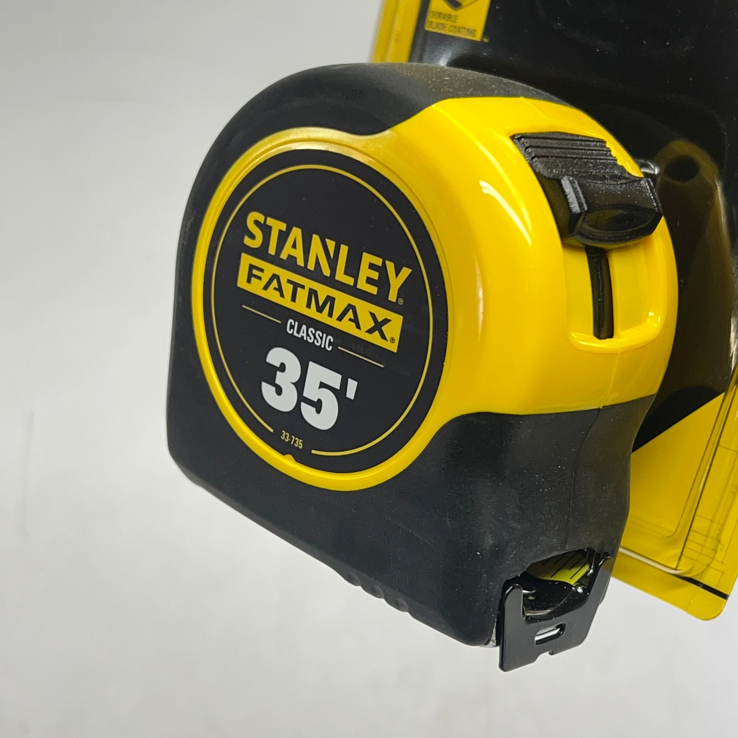 STANLEY Fatmax Tape Measure W/ Blade Armor & Impact Resistant Case 35' 33-735