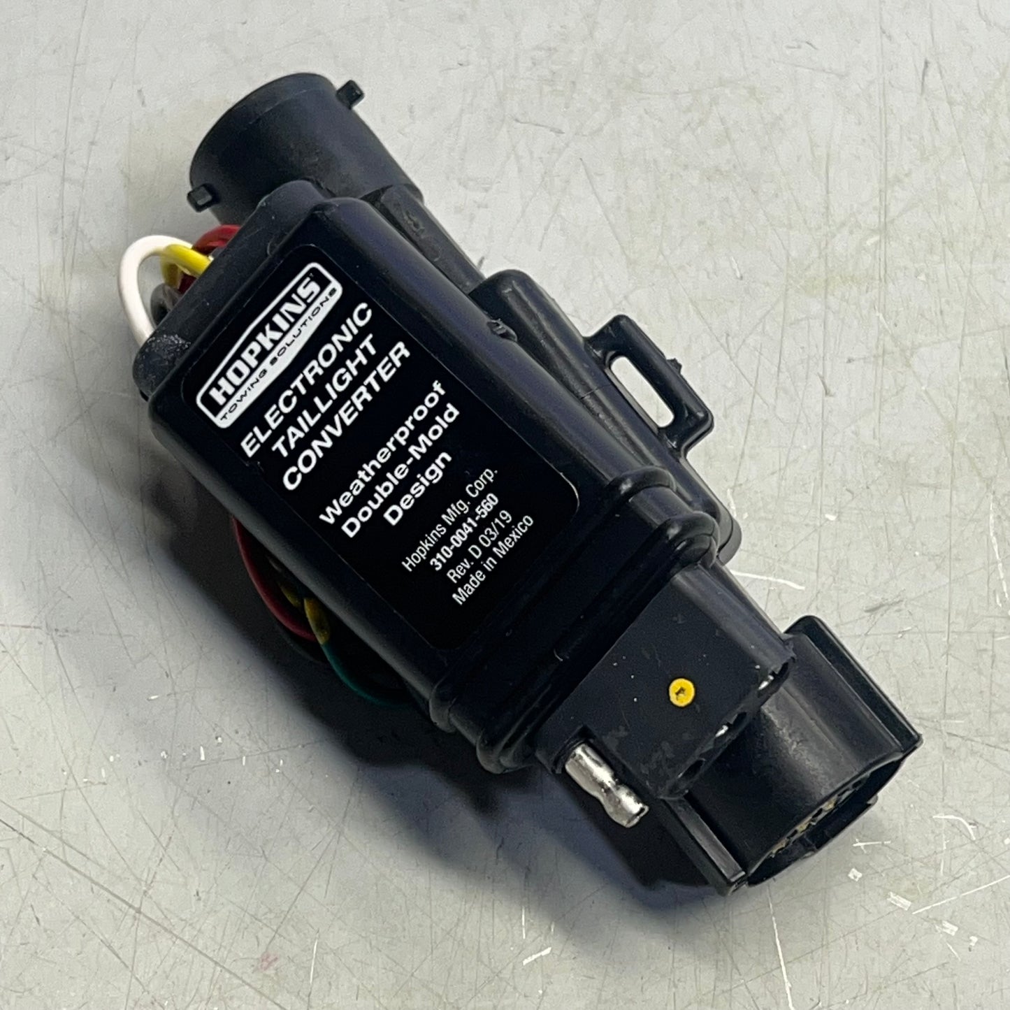 HOPKINS Towing Solutions Trailer Wire Harness 4 Flat 2.1 Amp Black 40215