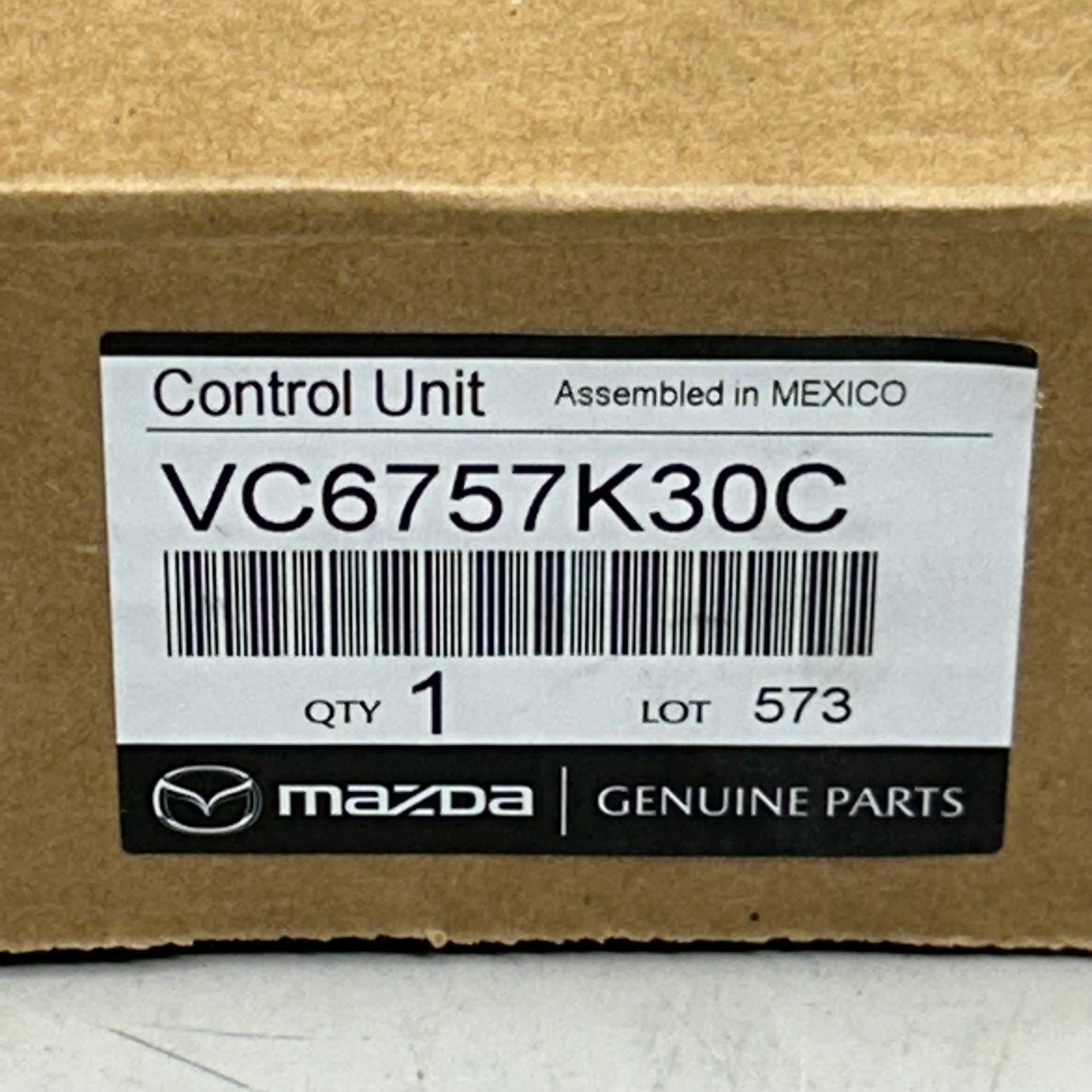 ZA@ Control Unit Replacement Part For MAZDA AirBag 5"x4.5" VC6757K30C D