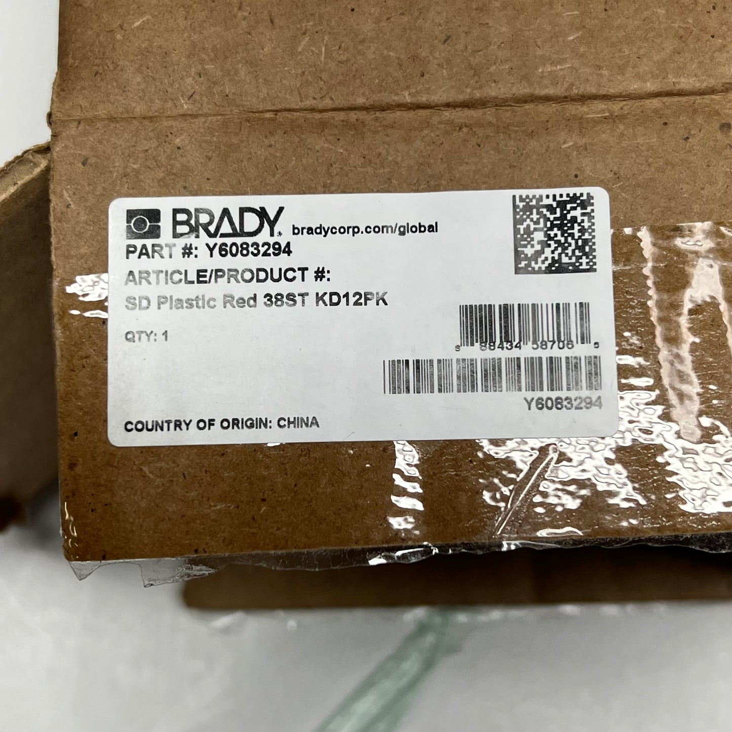 BRADY (12 PACK) Velocity Nylon Safety Lockout Padlocks Keyed Different Y608|3294