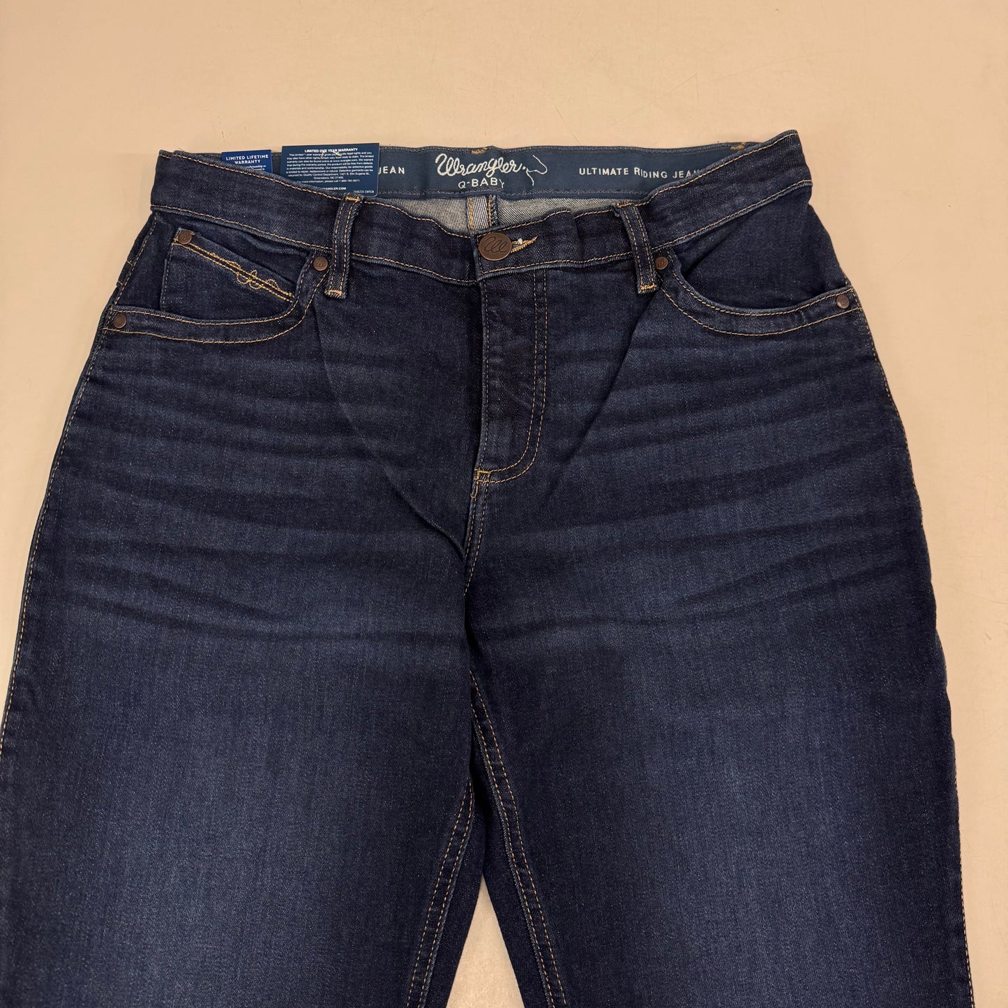 WRANGLER The Ultimate Riding Jean Q-Baby Mid-Rise 32/13 x 32 Avery 10WRQ20VA