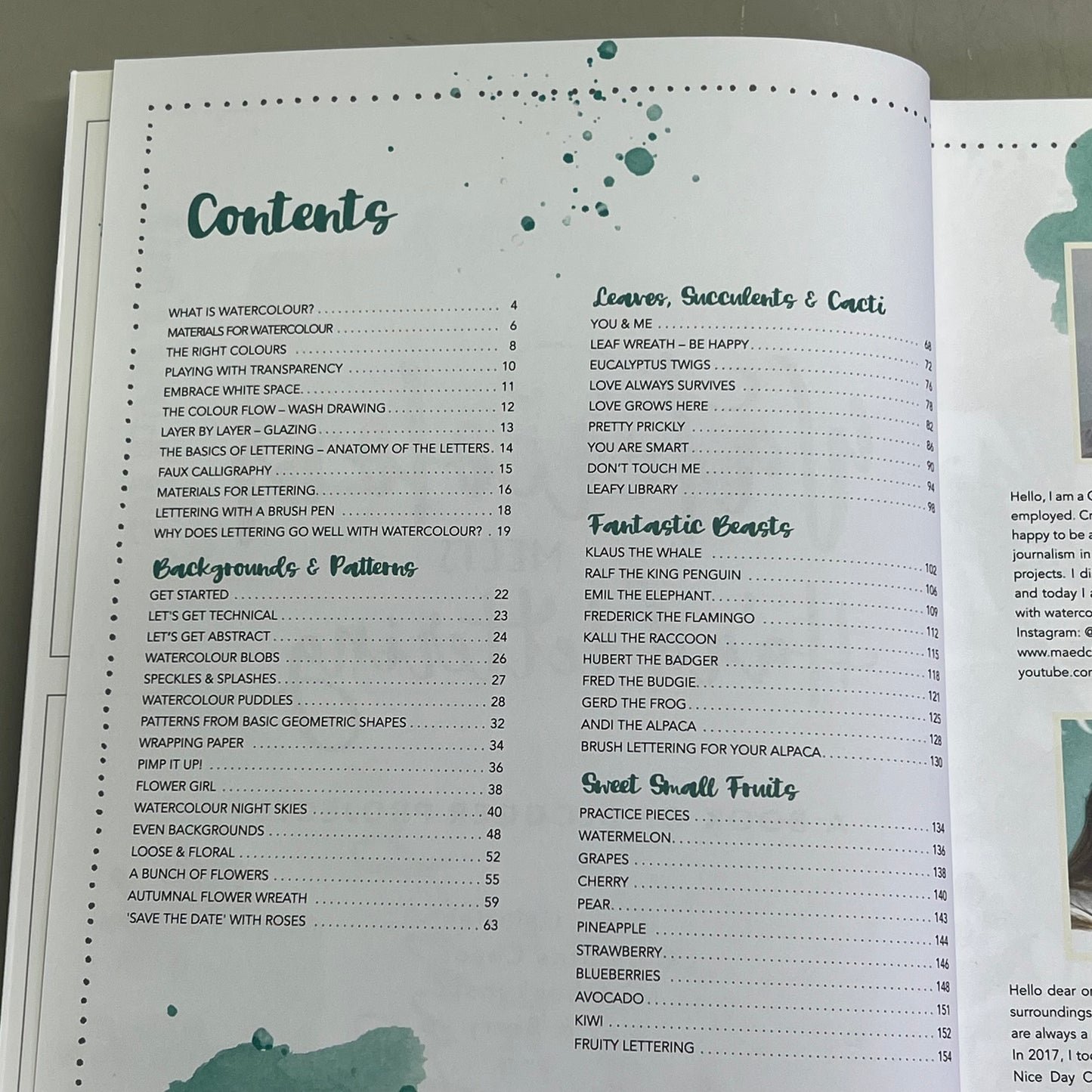 WATERCOLOR MEETS HANDLETTERING A Book Of Blogger Projects Paperback Book