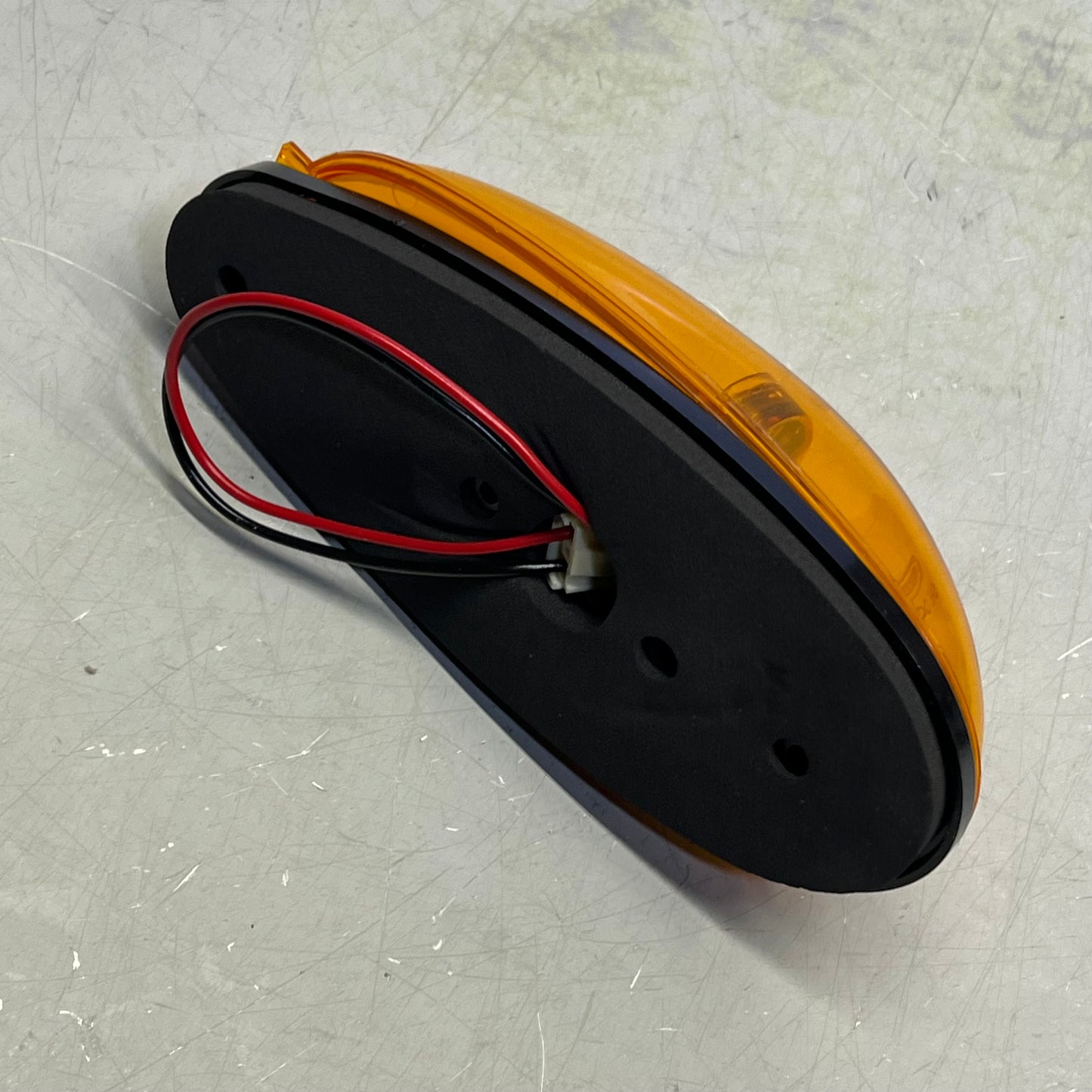 TRUCK LITE Freightliner LED Roof Marker Lamp Screw Mount Orange A06-36925-000