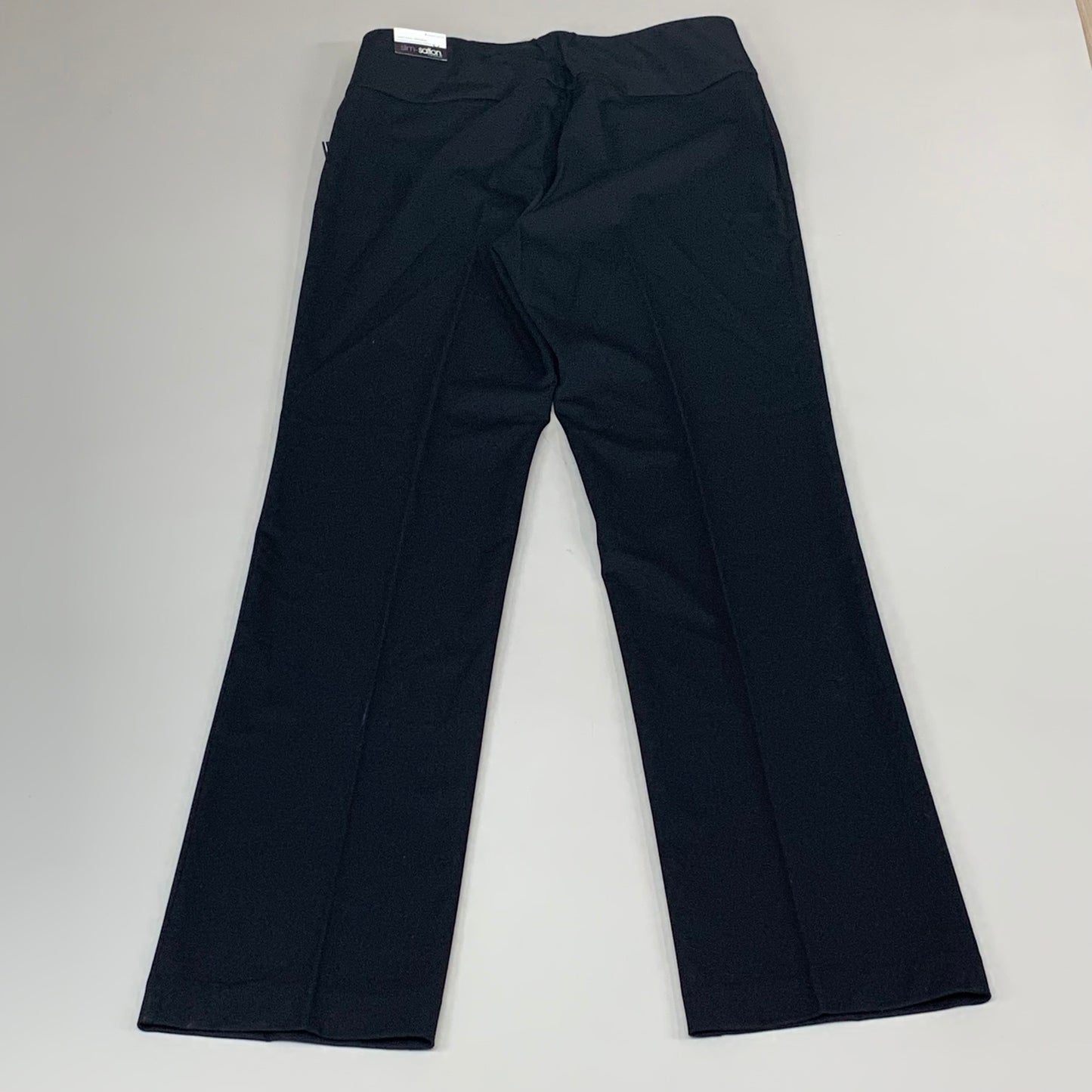 MULTIPLES Relaxed Leg Pant Petite Women's Sz 4 Black